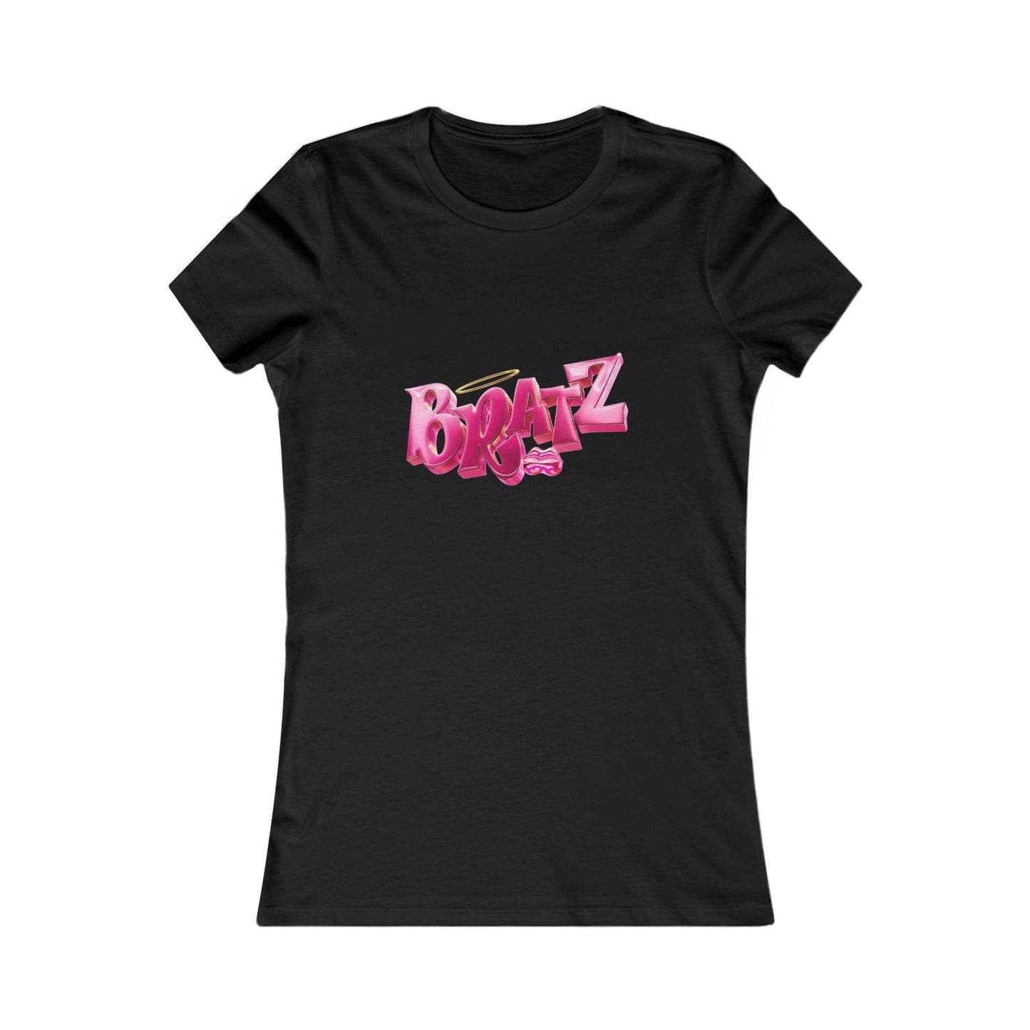 Bratz-Inspired Women's Favorite Tee, Trendy Graphic T-Shirt, Casual Wear, Birthday Gift, Stylish Everyday Top, Unique Fashion Statement
