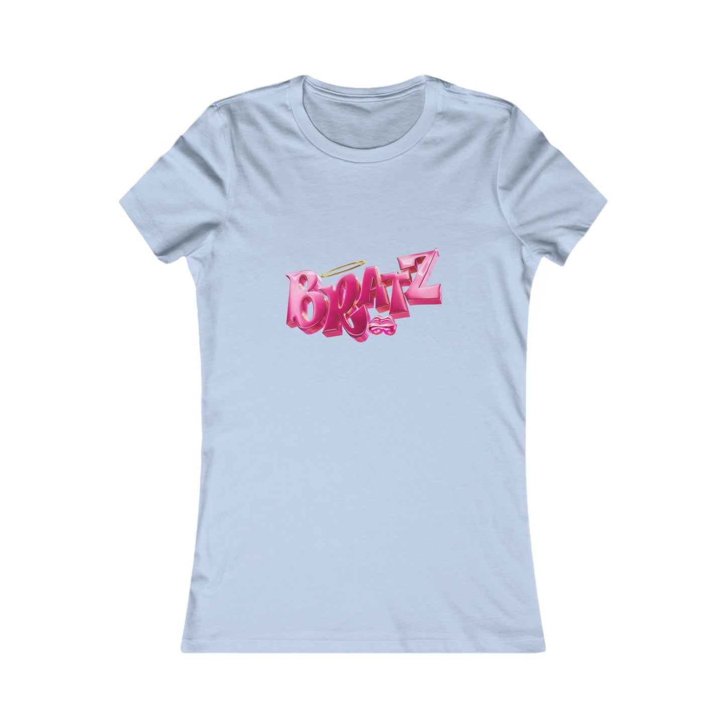Bratz-Inspired Women's Favorite Tee, Trendy Graphic T-Shirt, Casual Wear, Birthday Gift, Stylish Everyday Top, Unique Fashion Statement