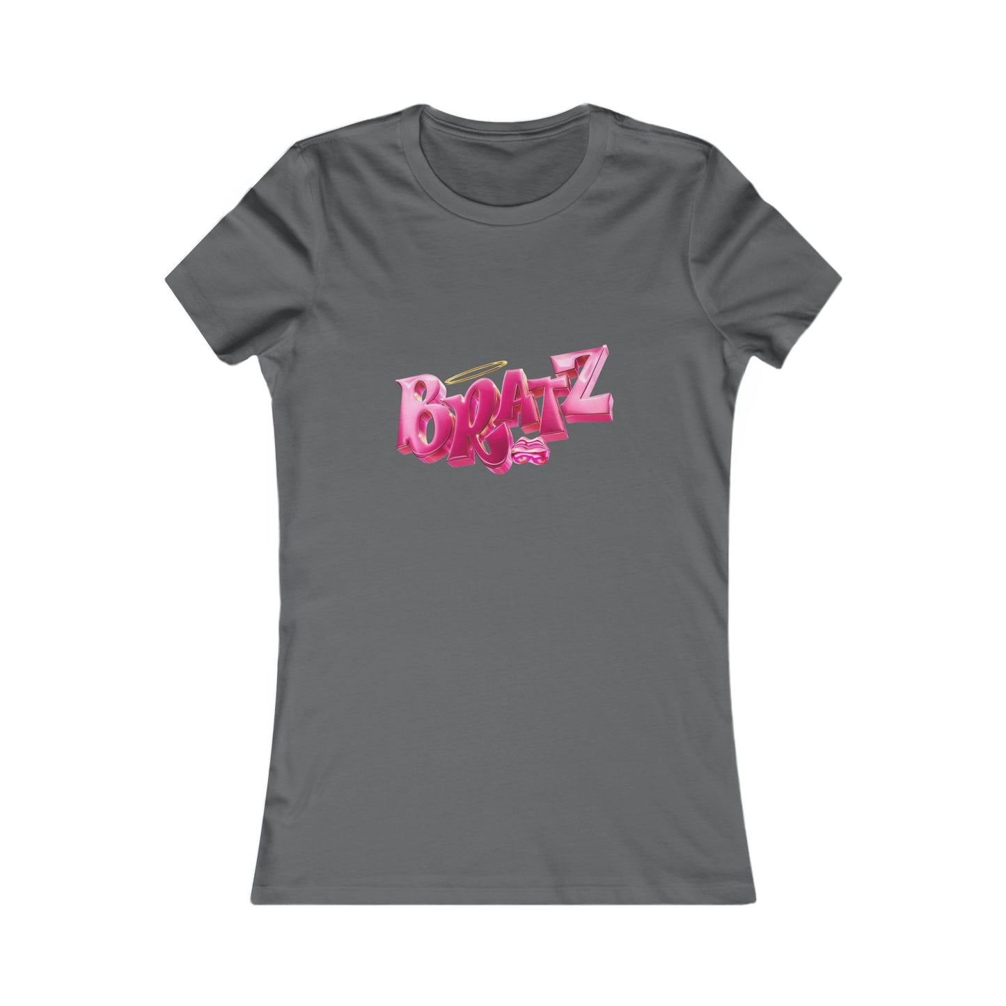 Bratz-Inspired Women's Favorite Tee, Trendy Graphic T-Shirt, Casual Wear, Birthday Gift, Stylish Everyday Top, Unique Fashion Statement