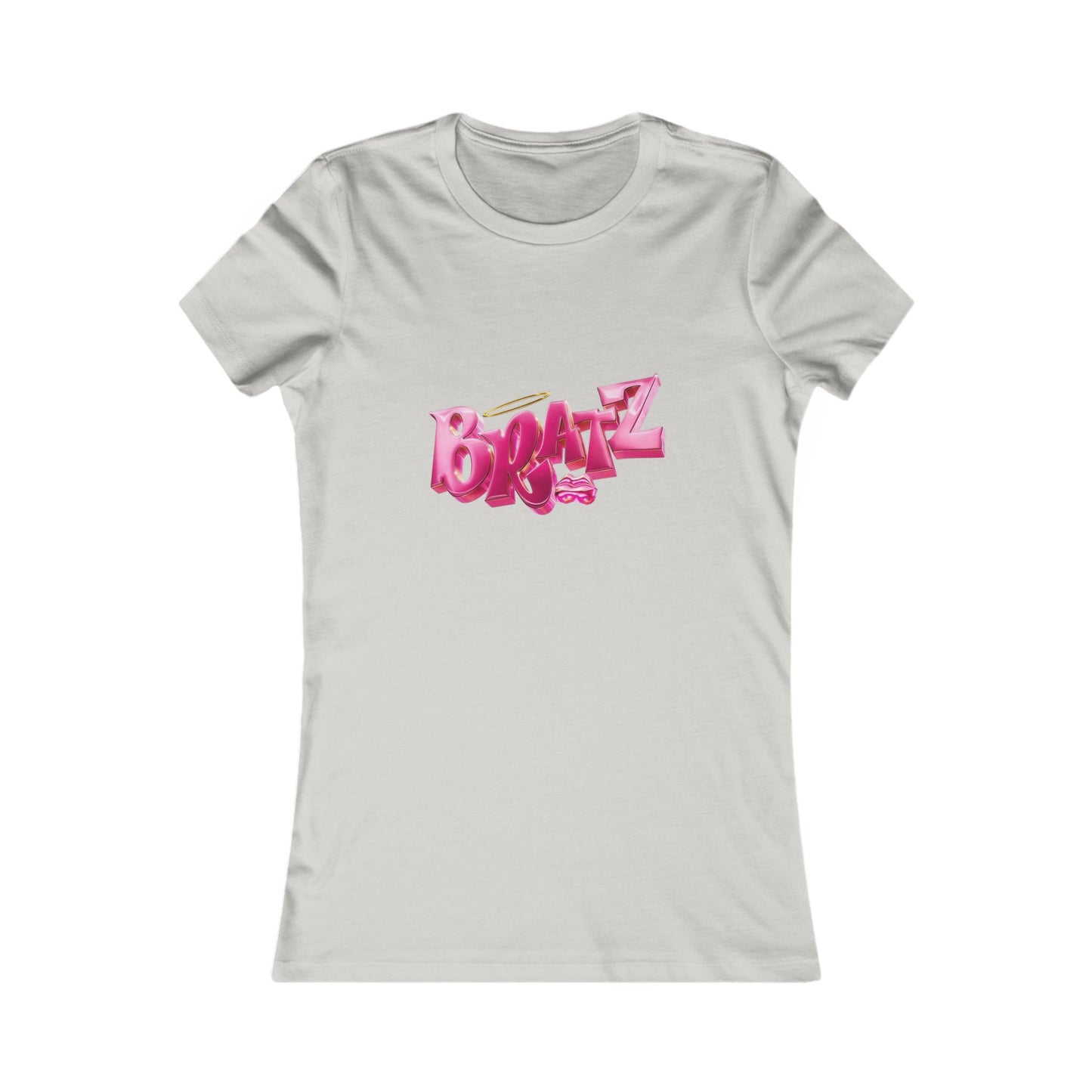Bratz-Inspired Women's Favorite Tee, Trendy Graphic T-Shirt, Casual Wear, Birthday Gift, Stylish Everyday Top, Unique Fashion Statement