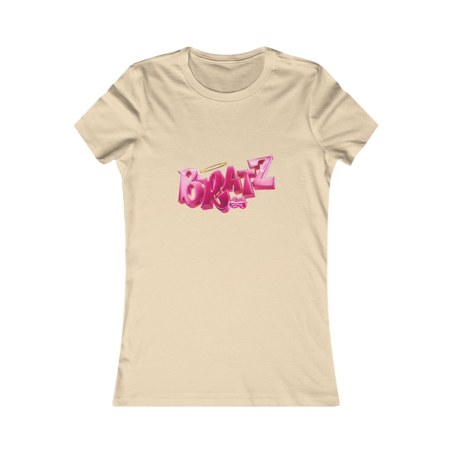 Bratz-Inspired Women's Favorite Tee, Trendy Graphic T-Shirt, Casual Wear, Birthday Gift, Stylish Everyday Top, Unique Fashion Statement