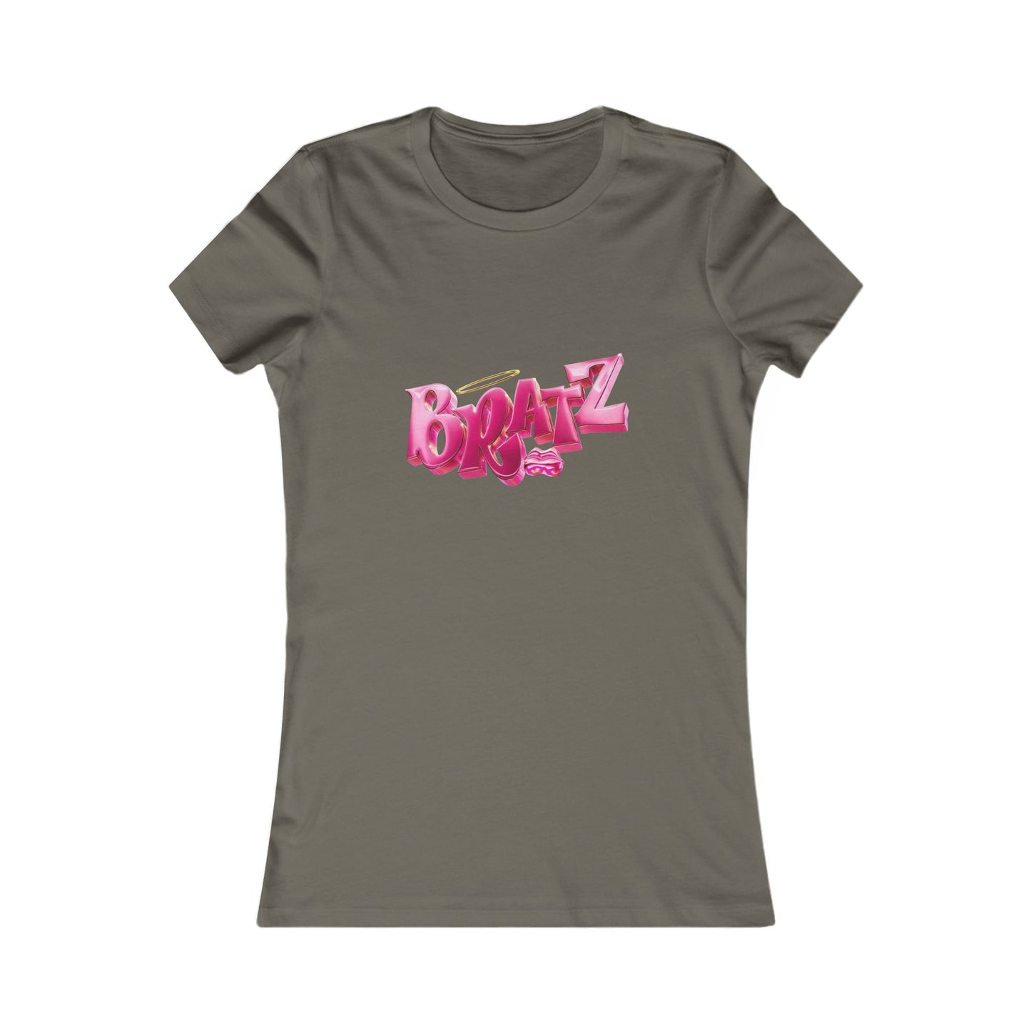 Bratz-Inspired Women's Favorite Tee, Trendy Graphic T-Shirt, Casual Wear, Birthday Gift, Stylish Everyday Top, Unique Fashion Statement