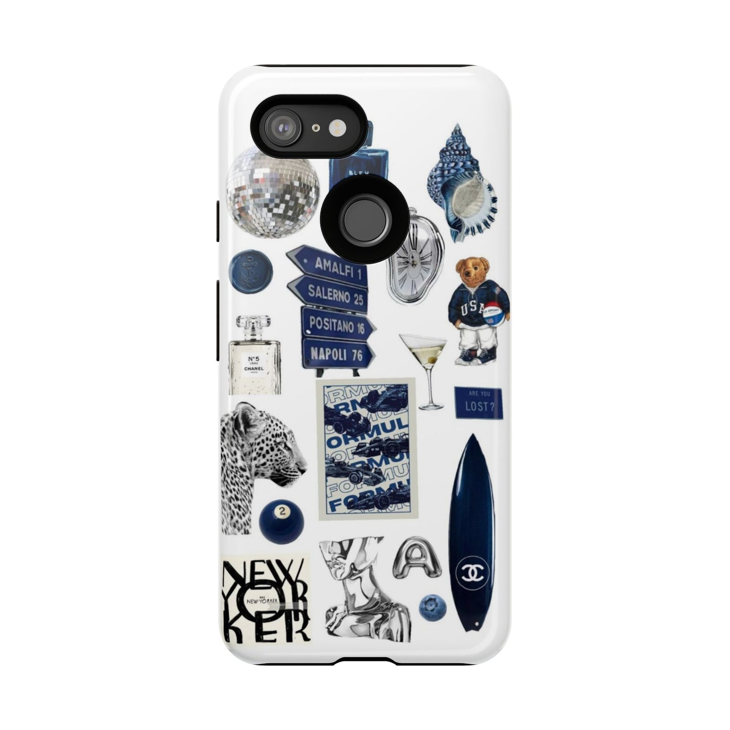 Chic Phone Case, Tough Slim Cover with Stylish Design, Gift for Her, Trendy Accessory, Birthday Present, Fashionable Tech