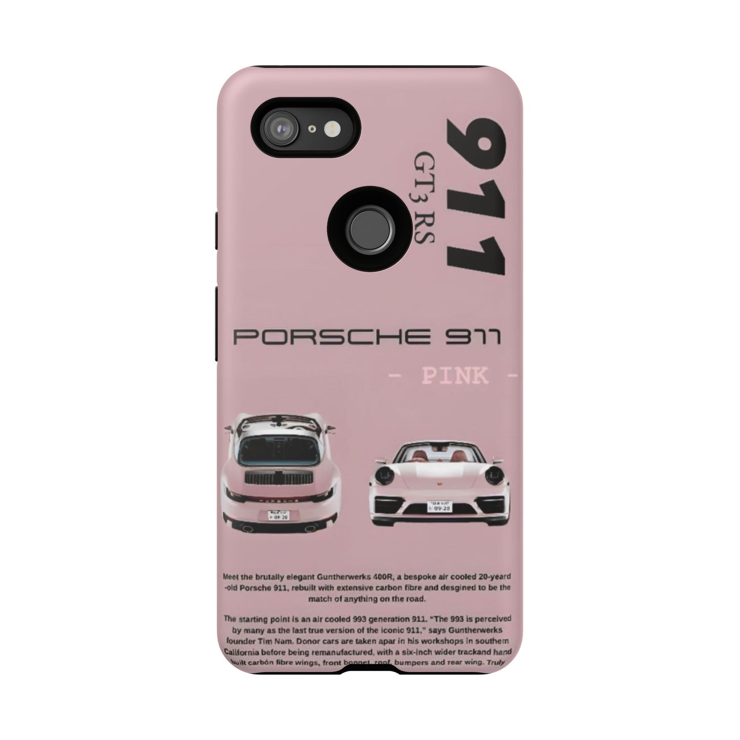 Porsche 911 Phone Case | Tough Cases for Car Lovers, Stylish Protection, Gift for Him/Her, Automotive Enthusiast