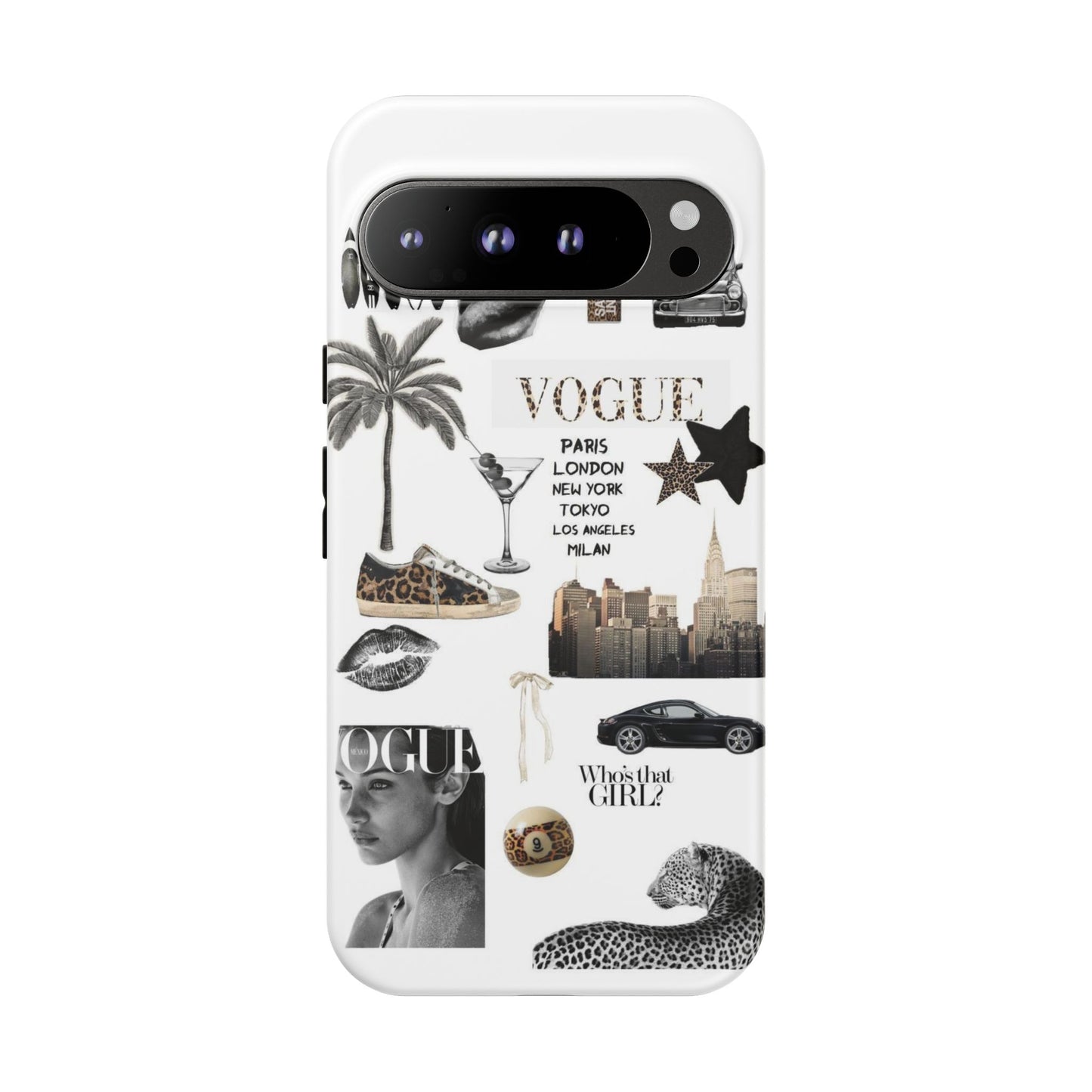 Chic Phone Case - Vogue-Inspired Tough Case for Fashion Lovers, Stylish Accessories, Unique Gift for Her, Trendy Mobile Cover, [...]