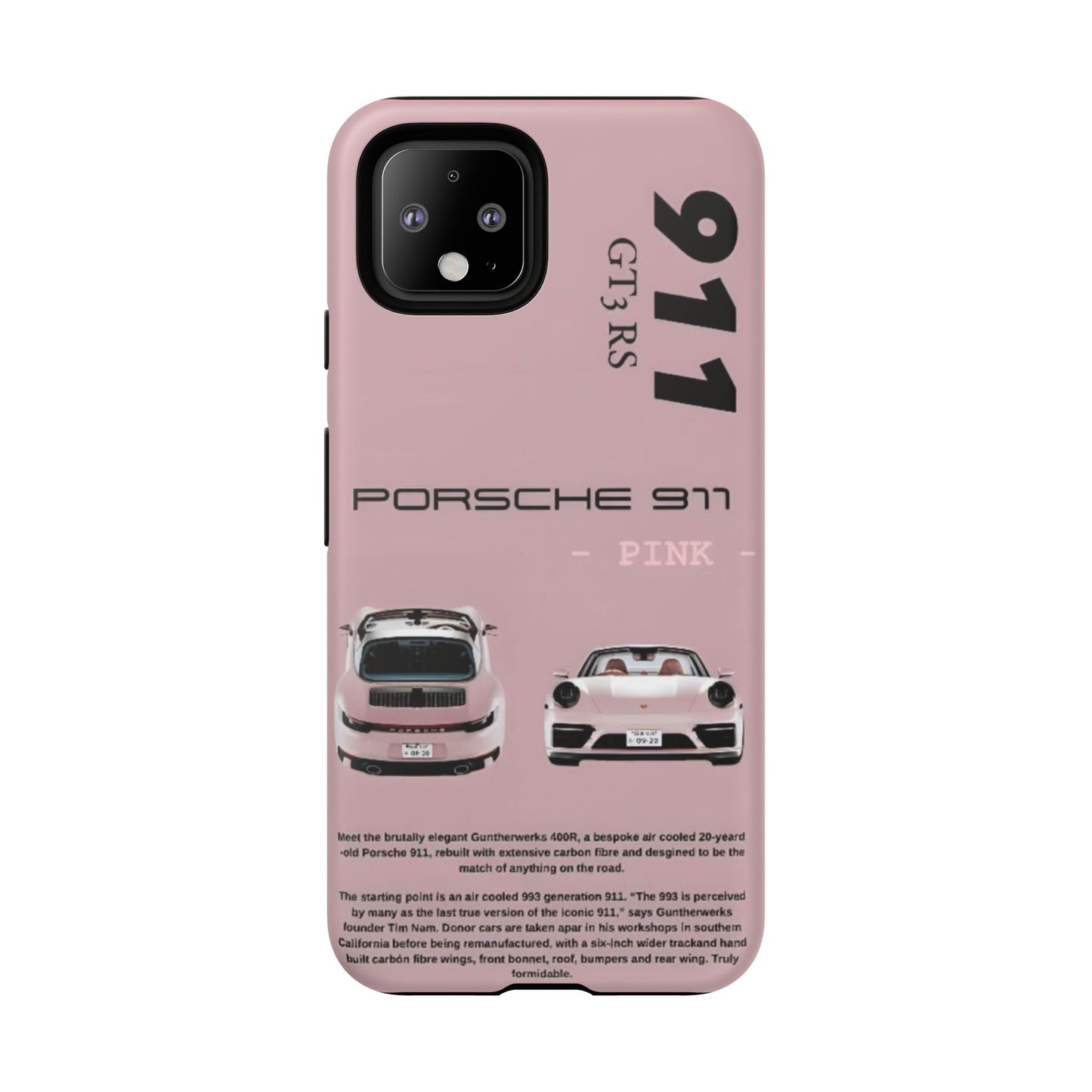 Porsche 911 Phone Case | Tough Cases for Car Lovers, Stylish Protection, Gift for Him/Her, Automotive Enthusiast