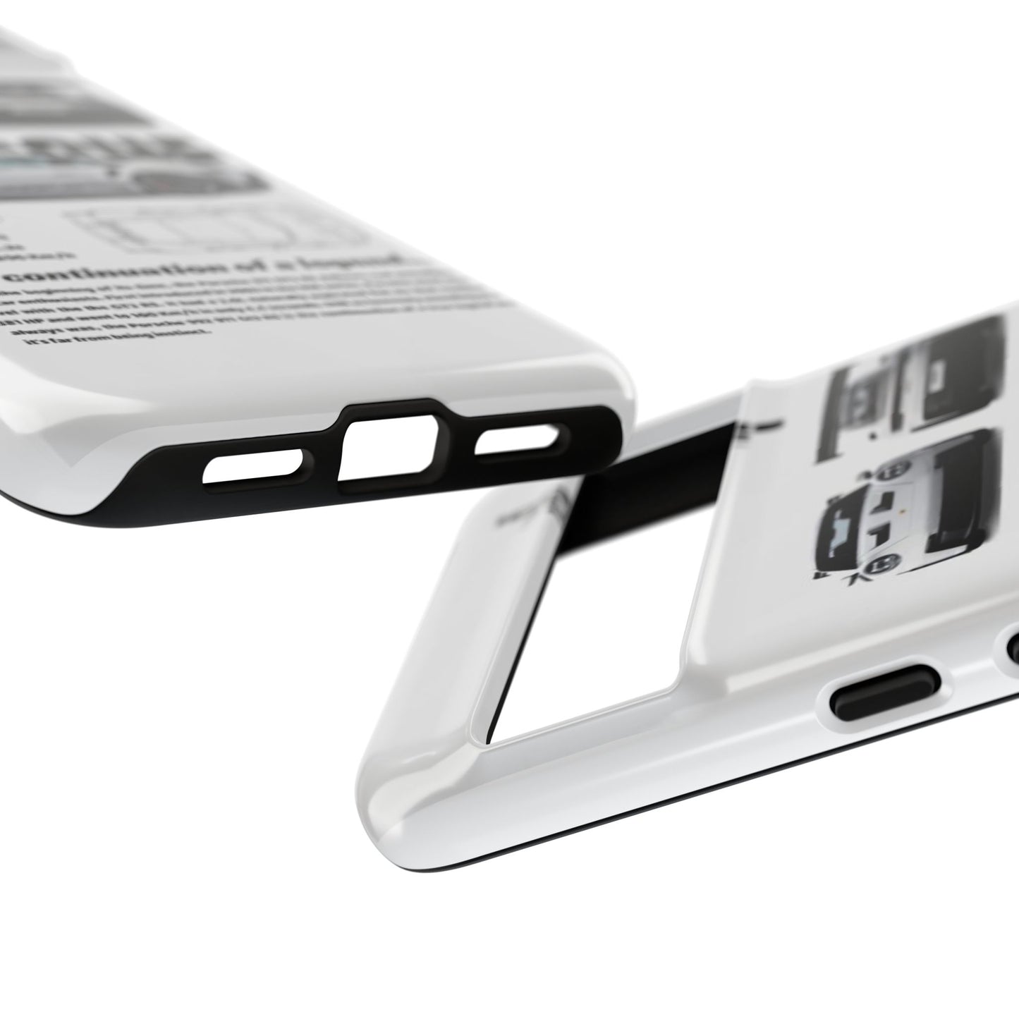 Porsche Phone Case, Tough Car Lover's Gift, Racing Enthusiast Accessory, Durable Auto Merchandise, Birthday Gift for Him