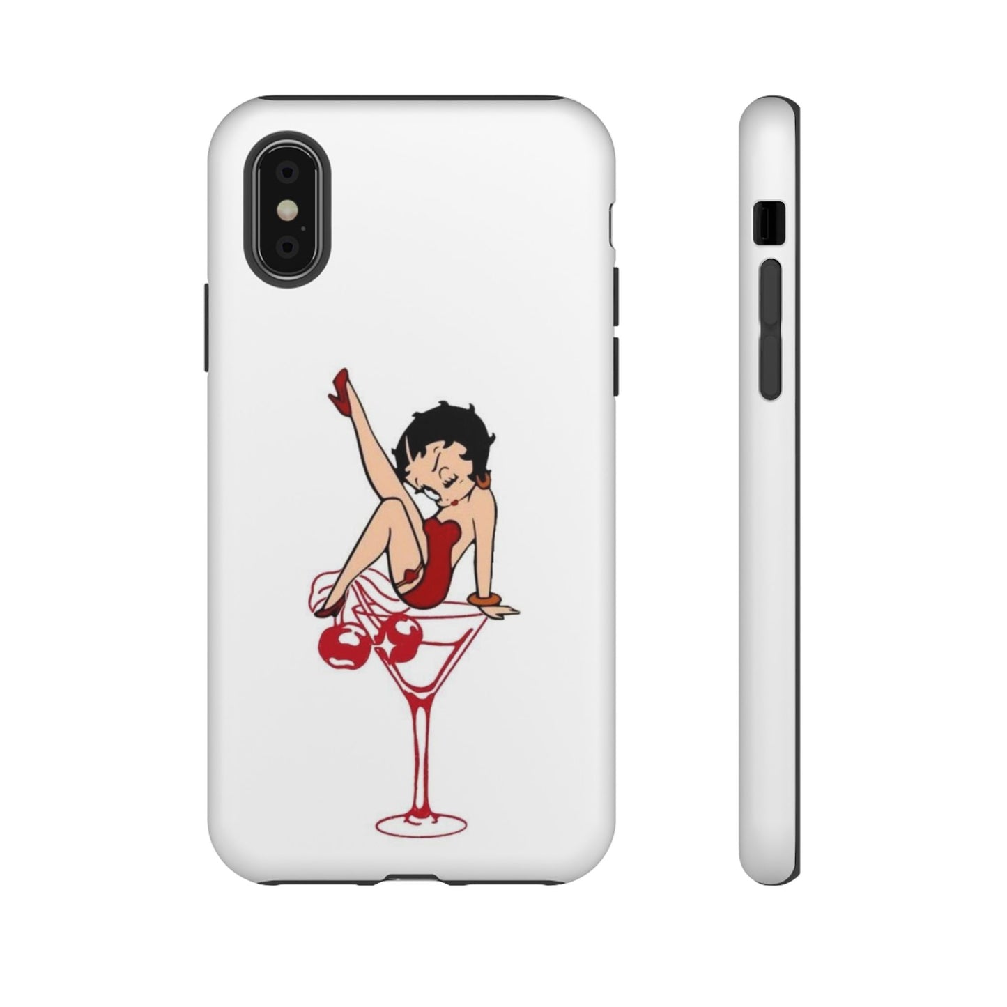 Betty Boop Martini Phone Case - Stylish Tough Cases for Fun Lovers