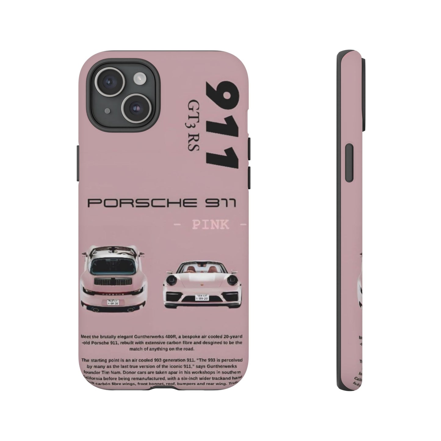 Porsche 911 Phone Case | Tough Cases for Car Lovers, Stylish Protection, Gift for Him/Her, Automotive Enthusiast