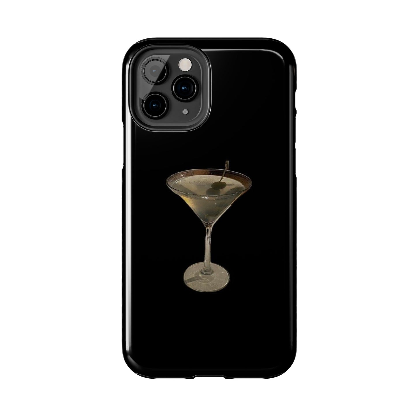 Stylish Martini Tough Phone Case - Perfect for Cocktail Lovers