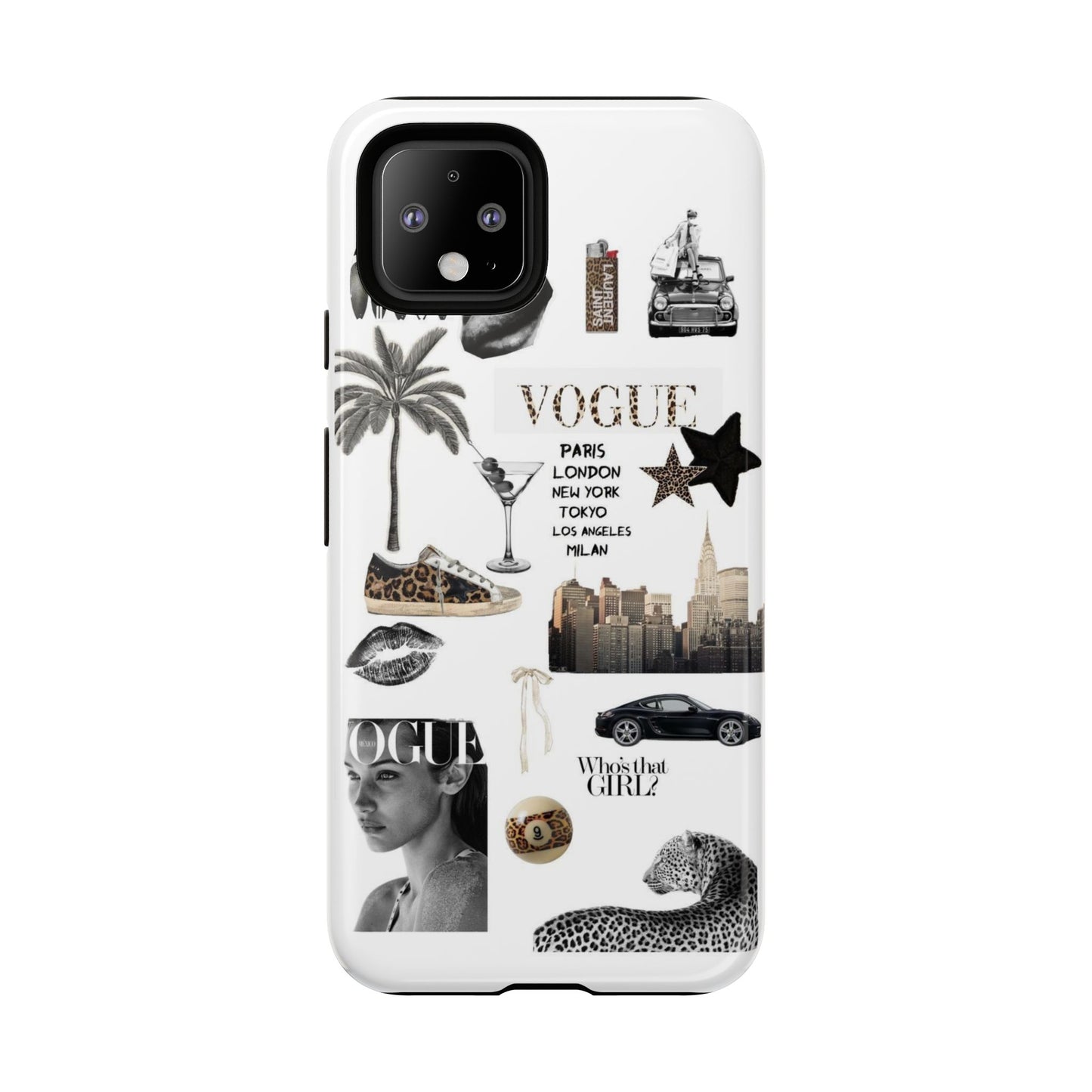 Chic Phone Case - Vogue-Inspired Tough Case for Fashion Lovers, Stylish Accessories, Unique Gift for Her, Trendy Mobile Cover, [...]