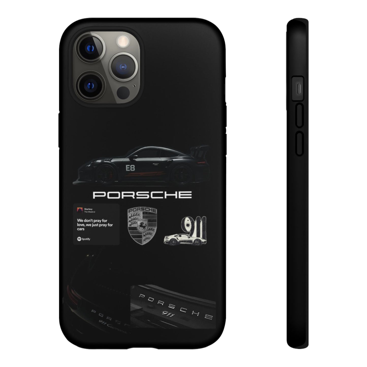 Porsche Phone Case, Tough Phone Cover, Stylish Car Accessories, Durable Smartphone Case, Gifts for Car Enthusiasts, Automotive Decor