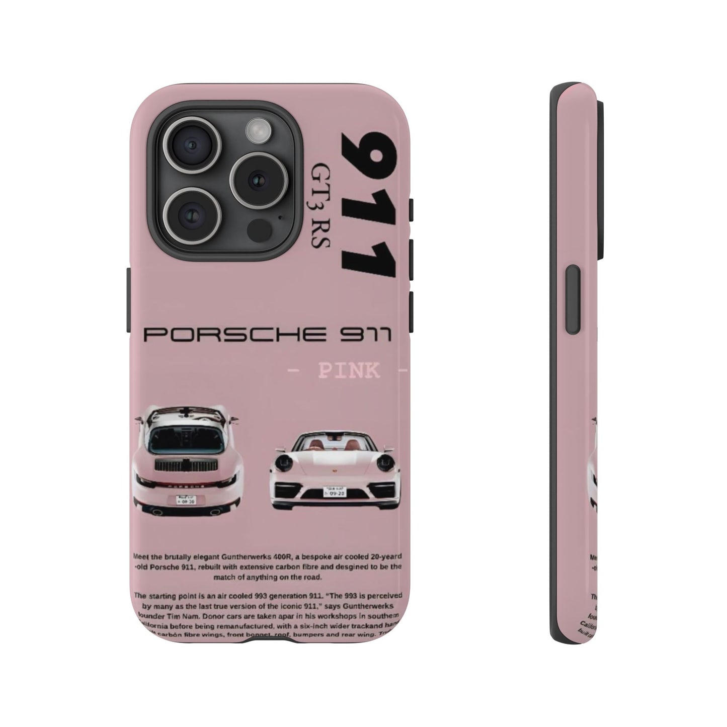 Porsche 911 Phone Case | Tough Cases for Car Lovers, Stylish Protection, Gift for Him/Her, Automotive Enthusiast