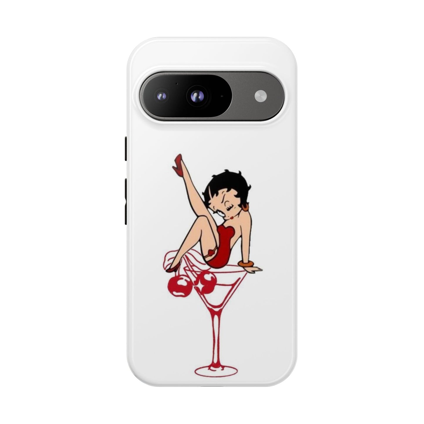Betty Boop Martini Phone Case - Stylish Tough Cases for Fun Lovers