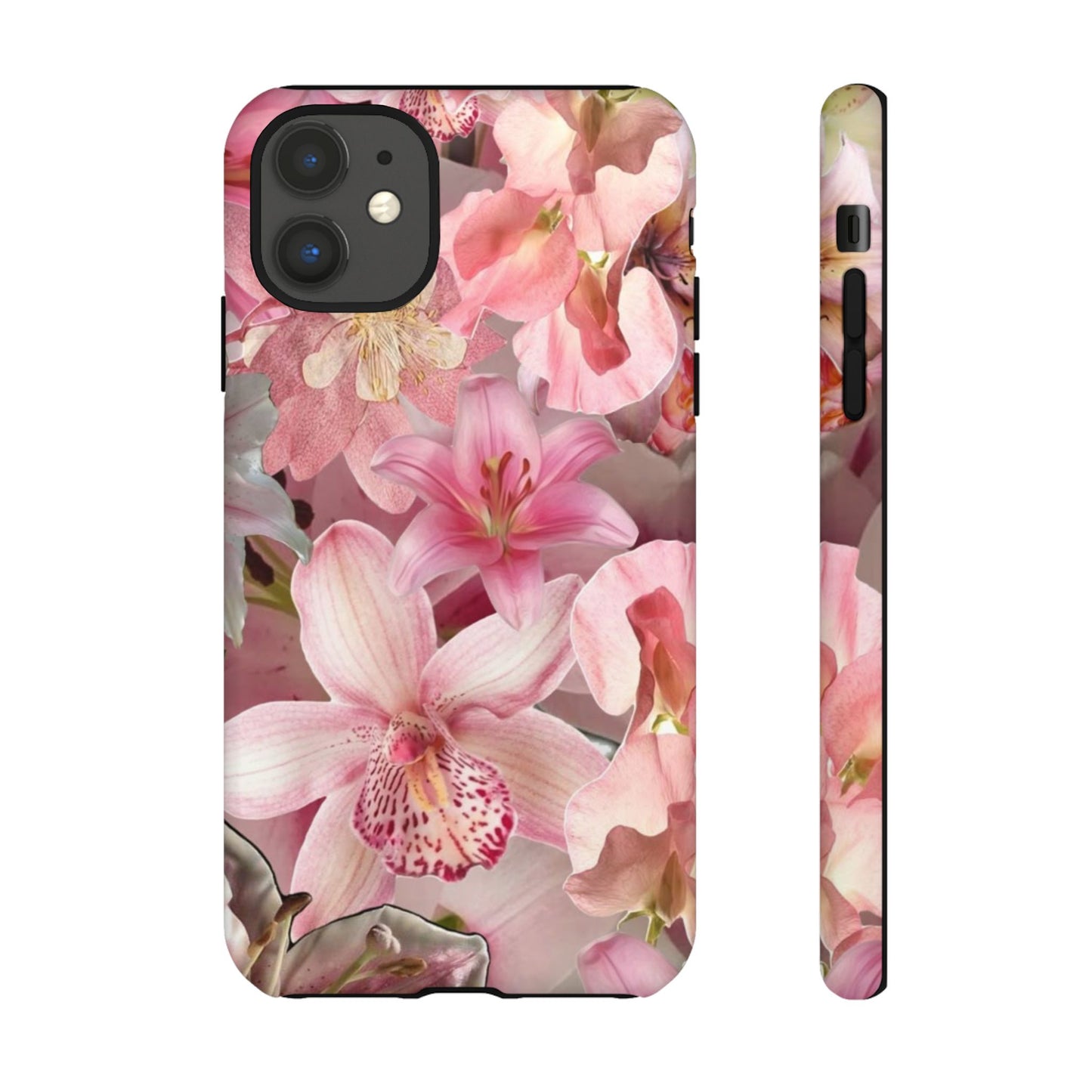 Phone Case - Matte & Glossy Tough Case Lily Flowers