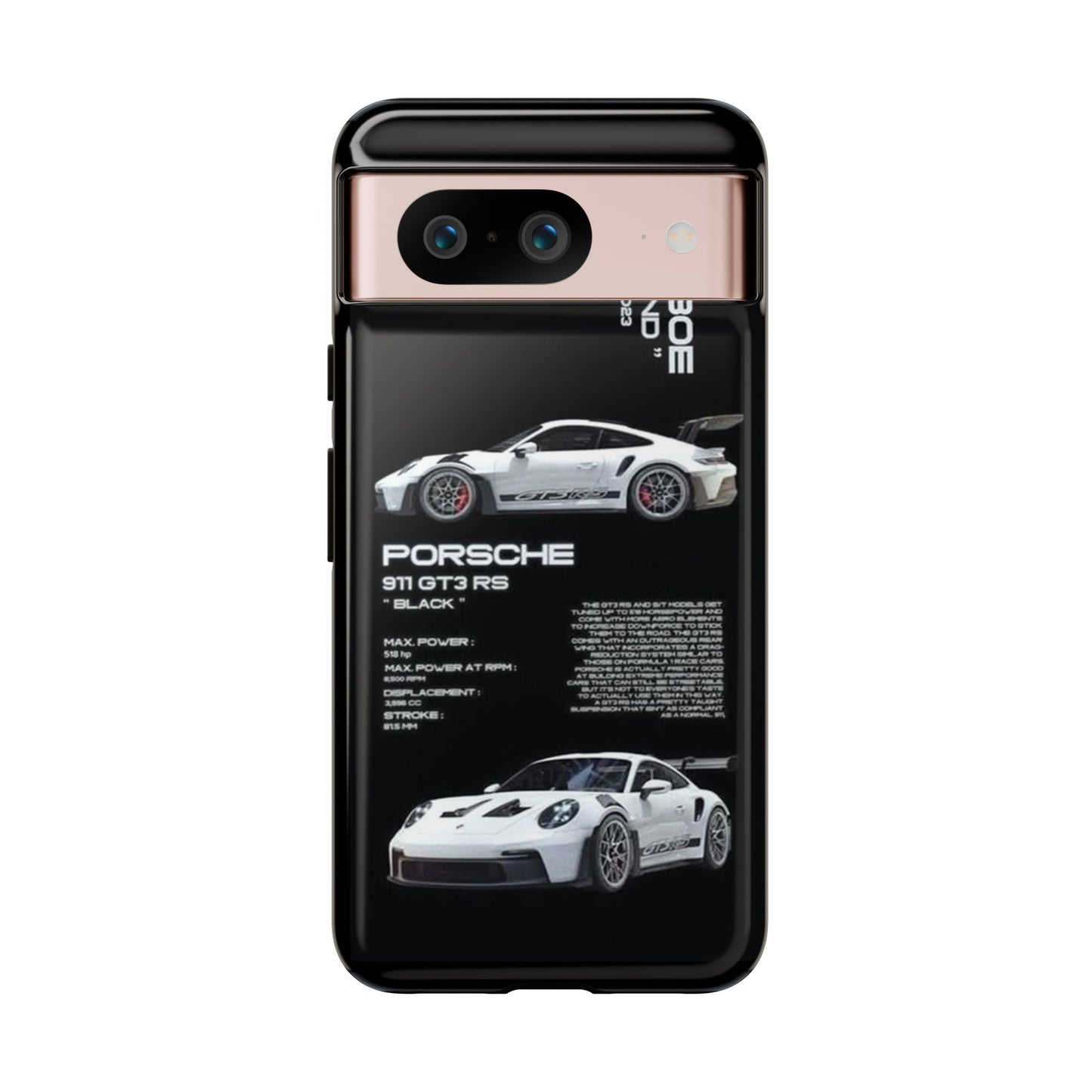 Porsche Phone Case, Tough Car Case, Automotive Gift, Racing Enthusiast Accessory, Stylish Smartphone Protection
