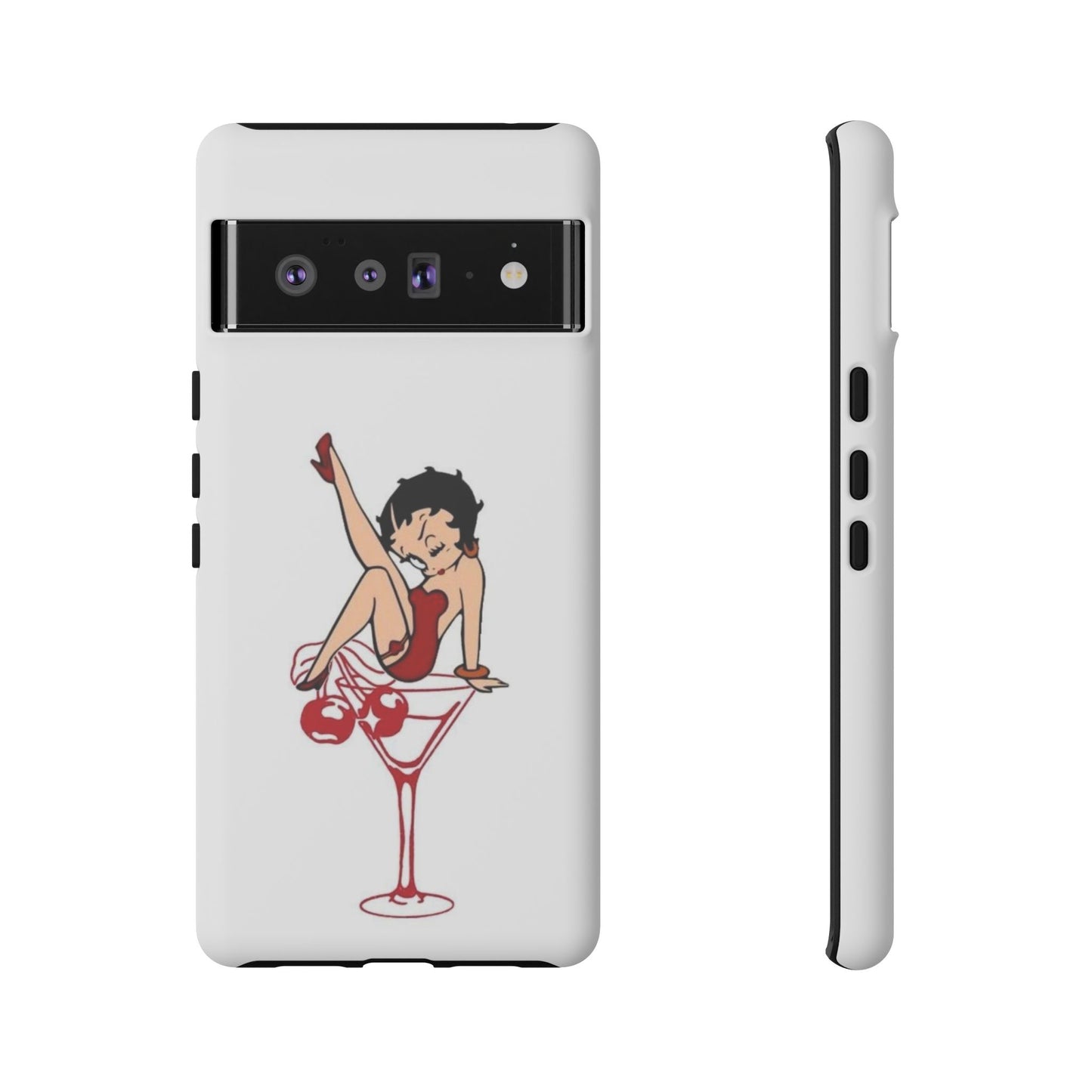 Betty Boop Martini Phone Case - Stylish Tough Cases for Fun Lovers