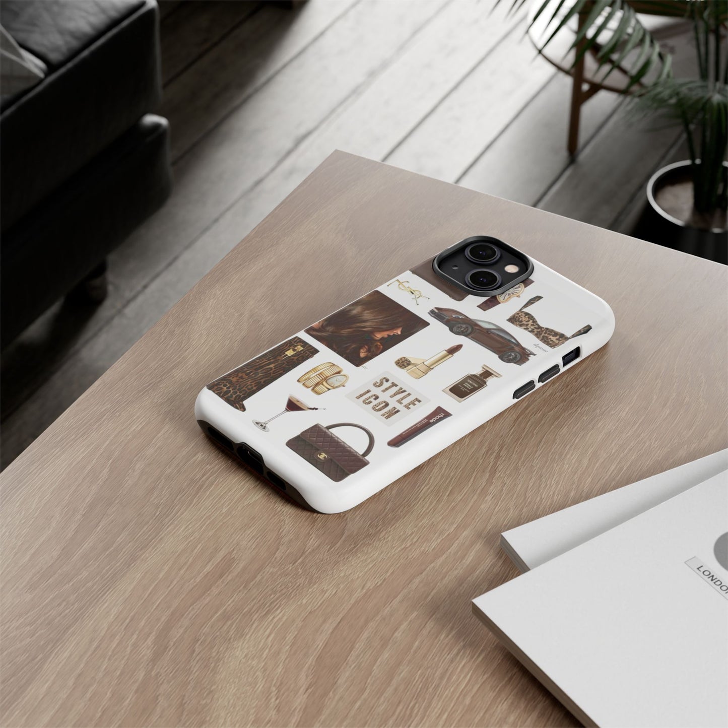 Stylish Phone Case for Fashion Lovers, Chic Gift for Her, Trendy Protective Cover, Perfect for Birthday or Holiday