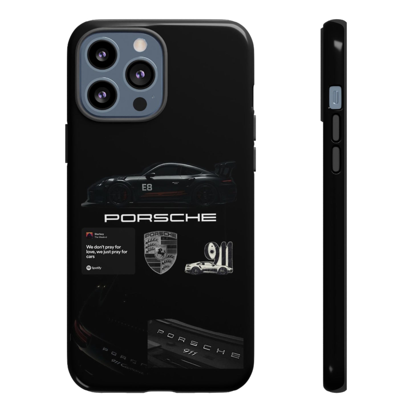 Porsche Phone Case, Tough Phone Cover, Stylish Car Accessories, Durable Smartphone Case, Gifts for Car Enthusiasts, Automotive Decor
