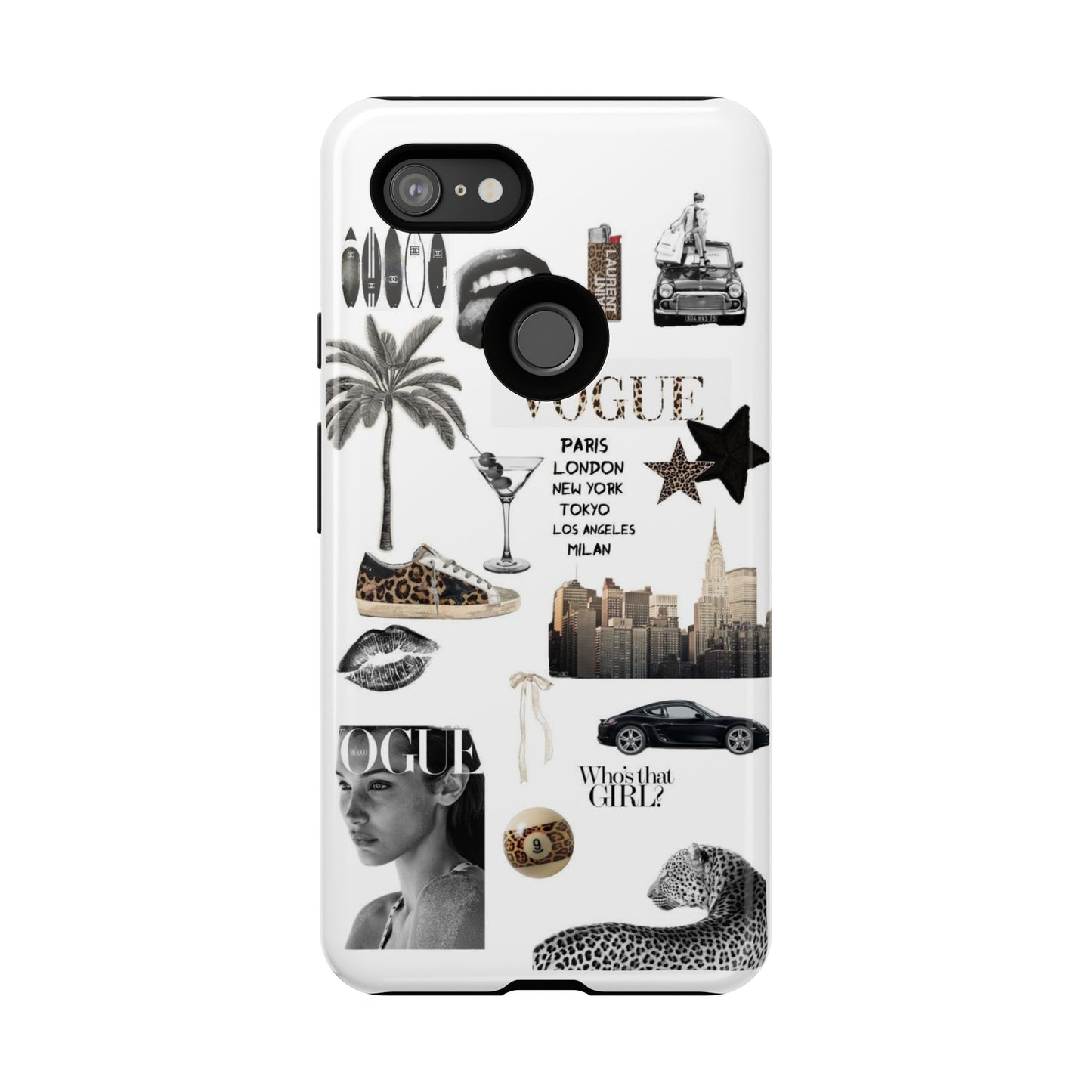 Chic Phone Case - Vogue-Inspired Tough Case for Fashion Lovers, Stylish Accessories, Unique Gift for Her, Trendy Mobile Cover, [...]