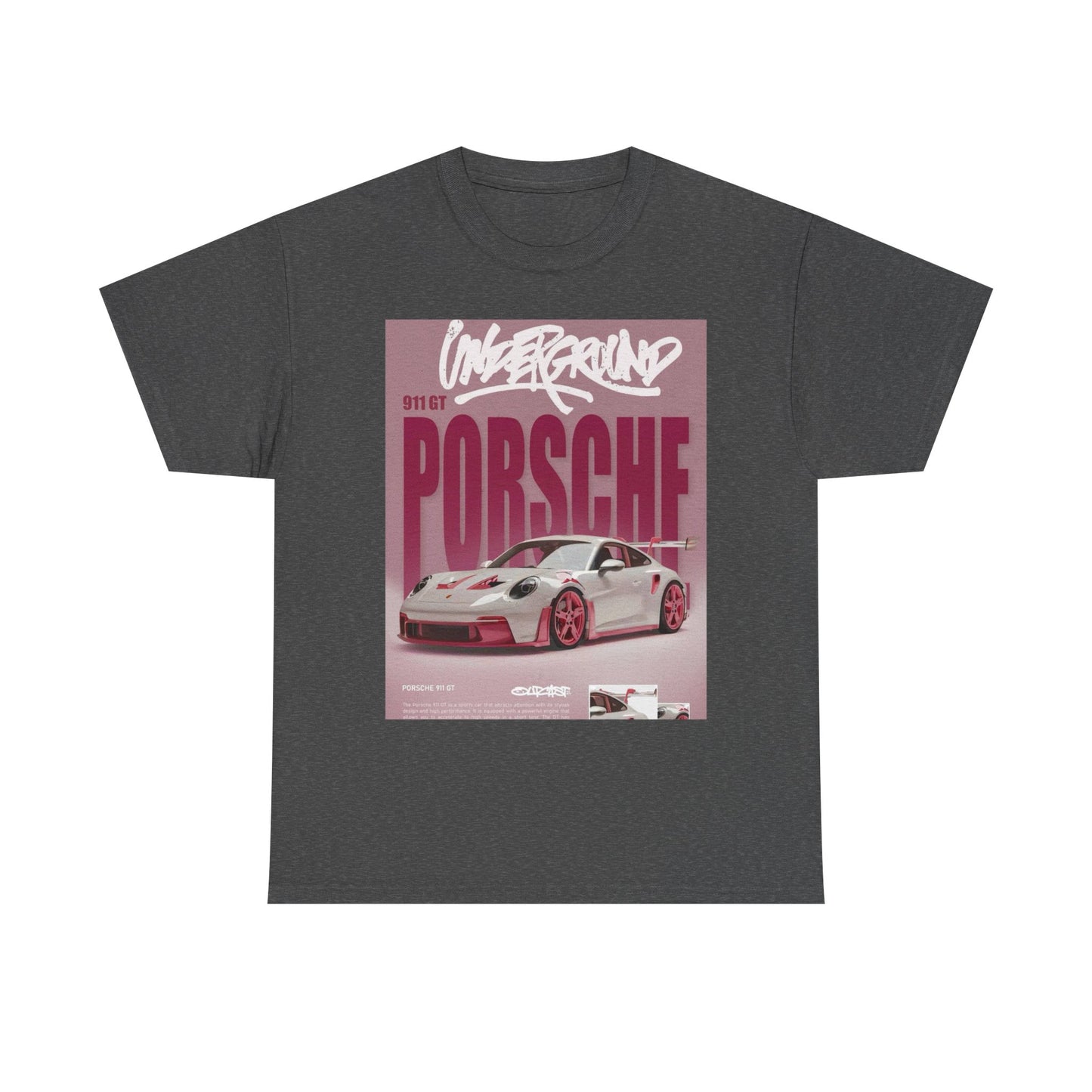 Retro Porsche Graphic Tee, Car Enthusiast Shirt, Vintage Auto Apparel, Gift for Him, Cool Casual T-Shirt
