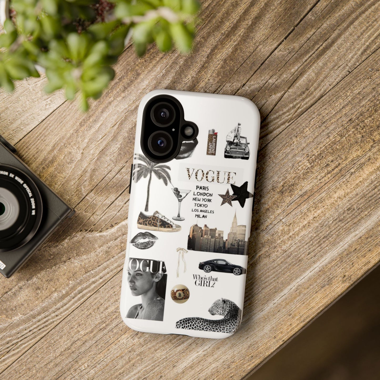 Chic Phone Case - Vogue-Inspired Tough Case for Fashion Lovers, Stylish Accessories, Unique Gift for Her, Trendy Mobile Cover, [...]