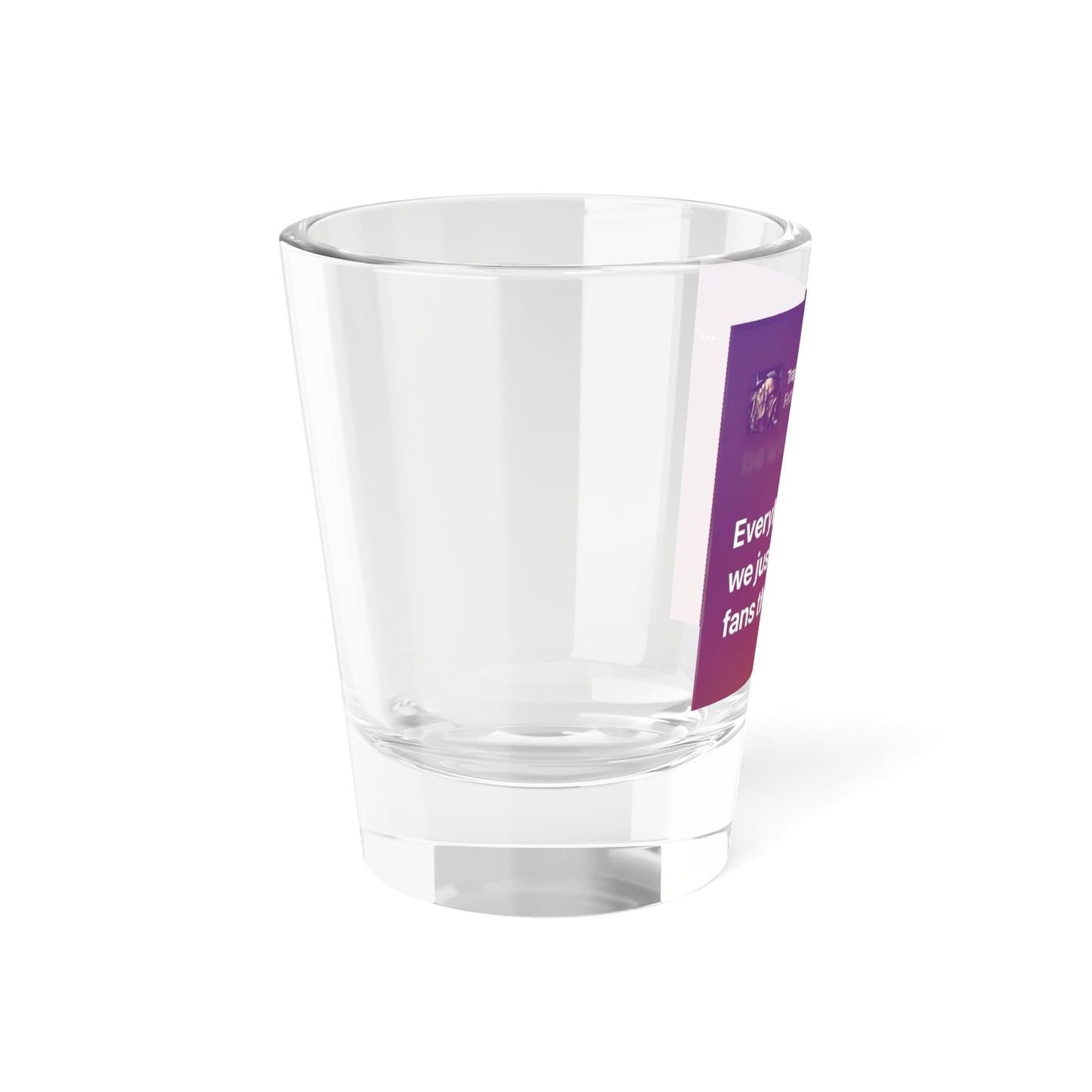 Fetty Wap Inspired Shot Glass, Fun Barware, Party Gift, Music Lover’s Collectible, Home Bar Decor, Unique Drinking Glass