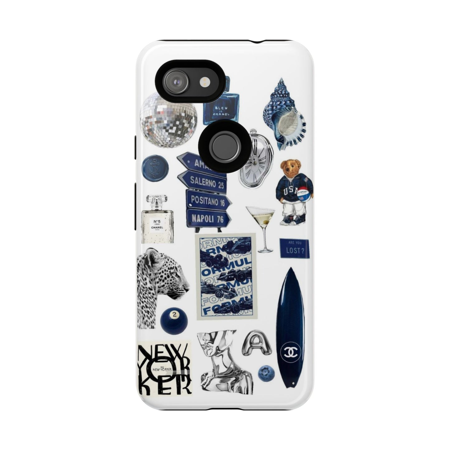 Chic Phone Case, Tough Slim Cover with Stylish Design, Gift for Her, Trendy Accessory, Birthday Present, Fashionable Tech