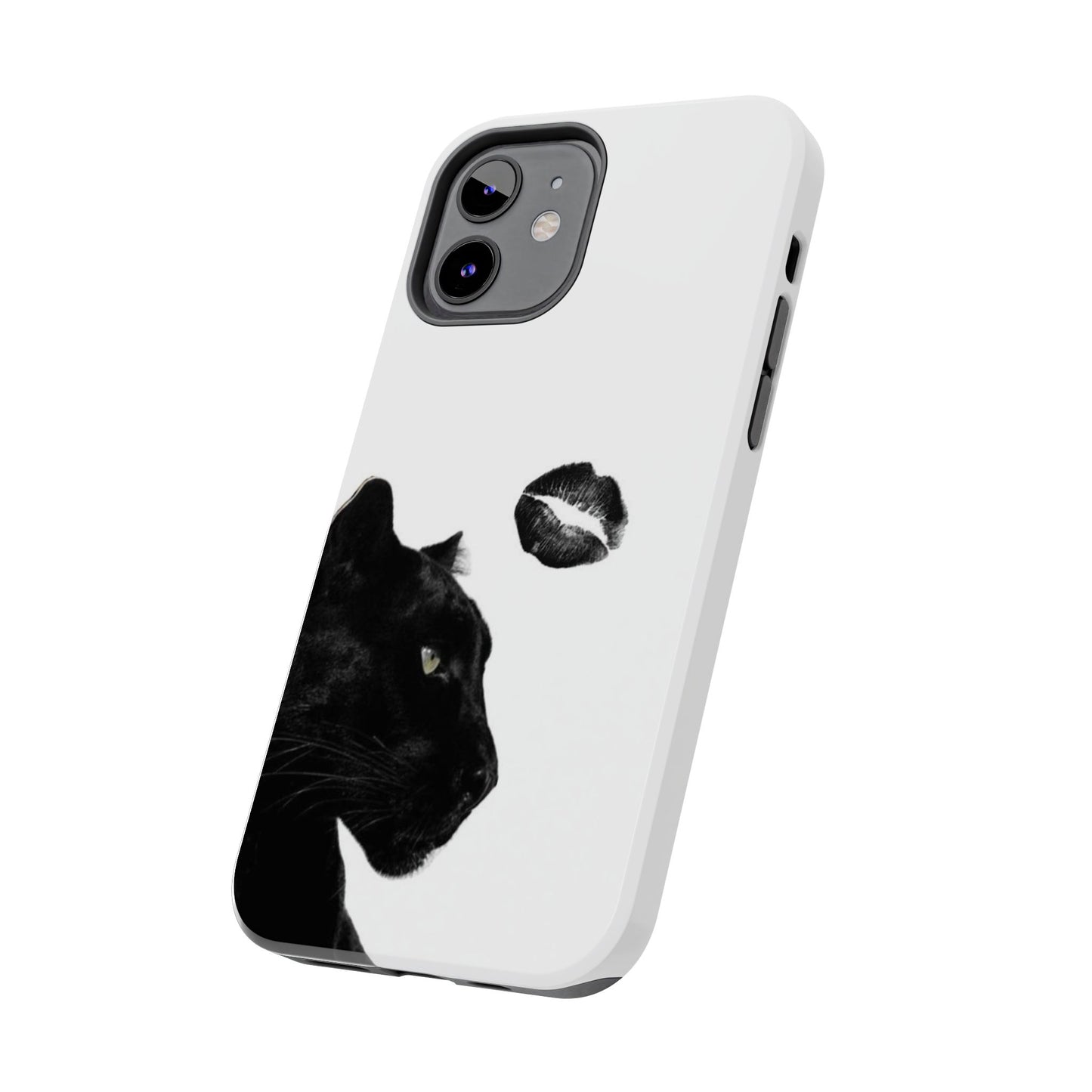 Elegant Panther Design Tough Phone Case - Stylish Protection for Animal Lovers