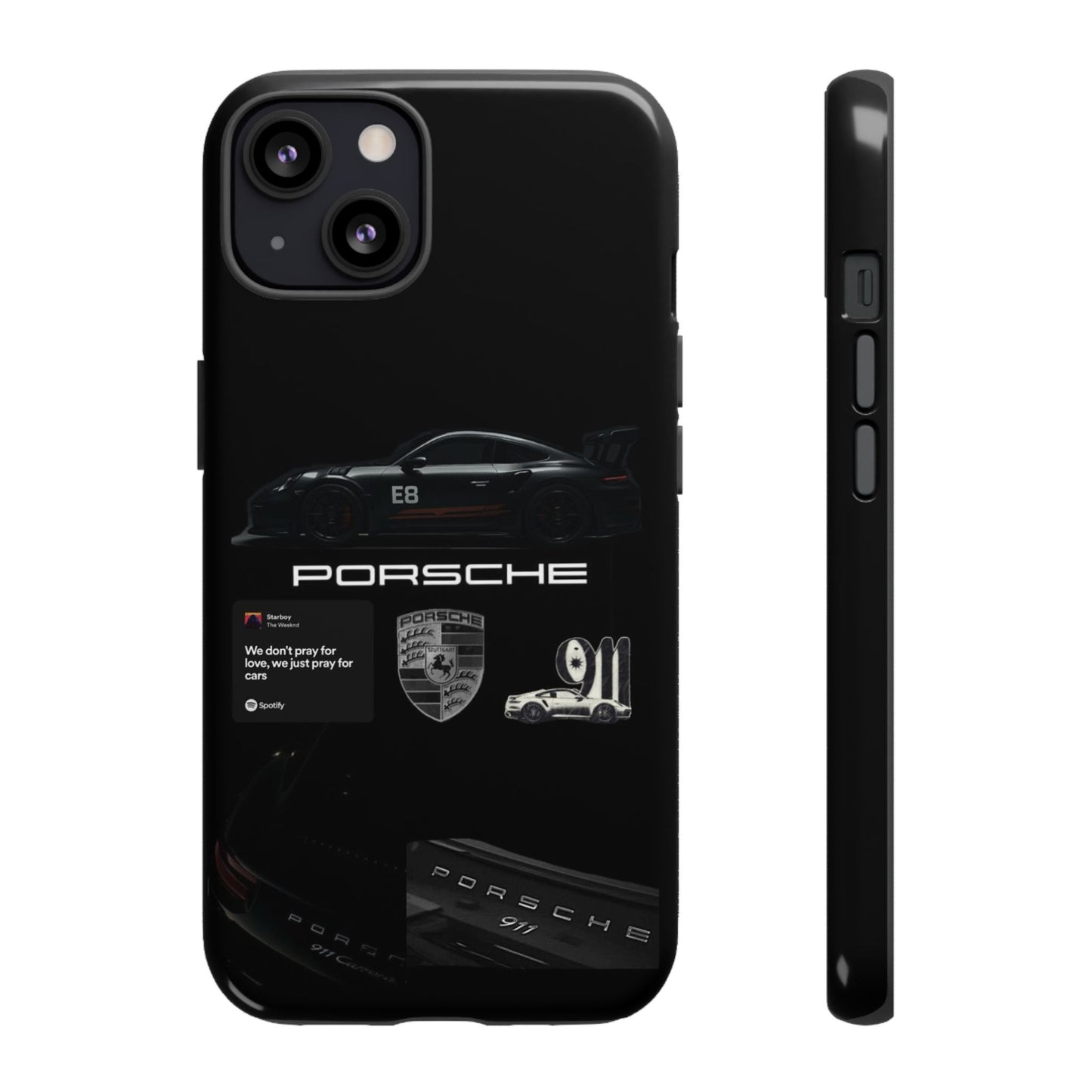 Porsche Phone Case, Tough Phone Cover, Stylish Car Accessories, Durable Smartphone Case, Gifts for Car Enthusiasts, Automotive Decor