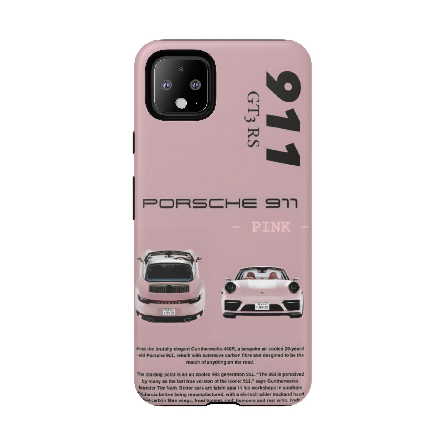 Porsche 911 Phone Case | Tough Cases for Car Lovers, Stylish Protection, Gift for Him/Her, Automotive Enthusiast