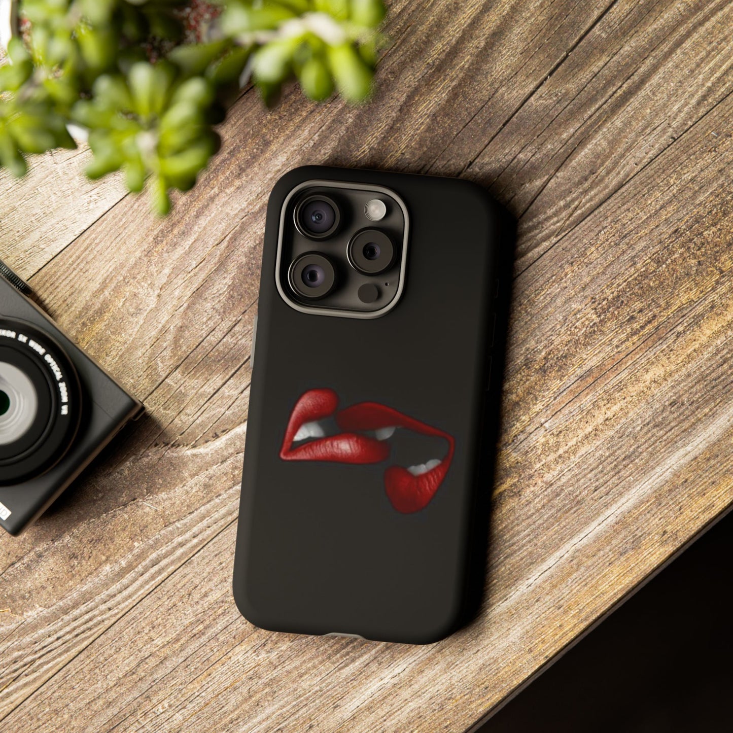 Bold Lip Phone Case - Tough Cases, Unique Gift, Trendy Accessory, Statement Item, Everyday Use