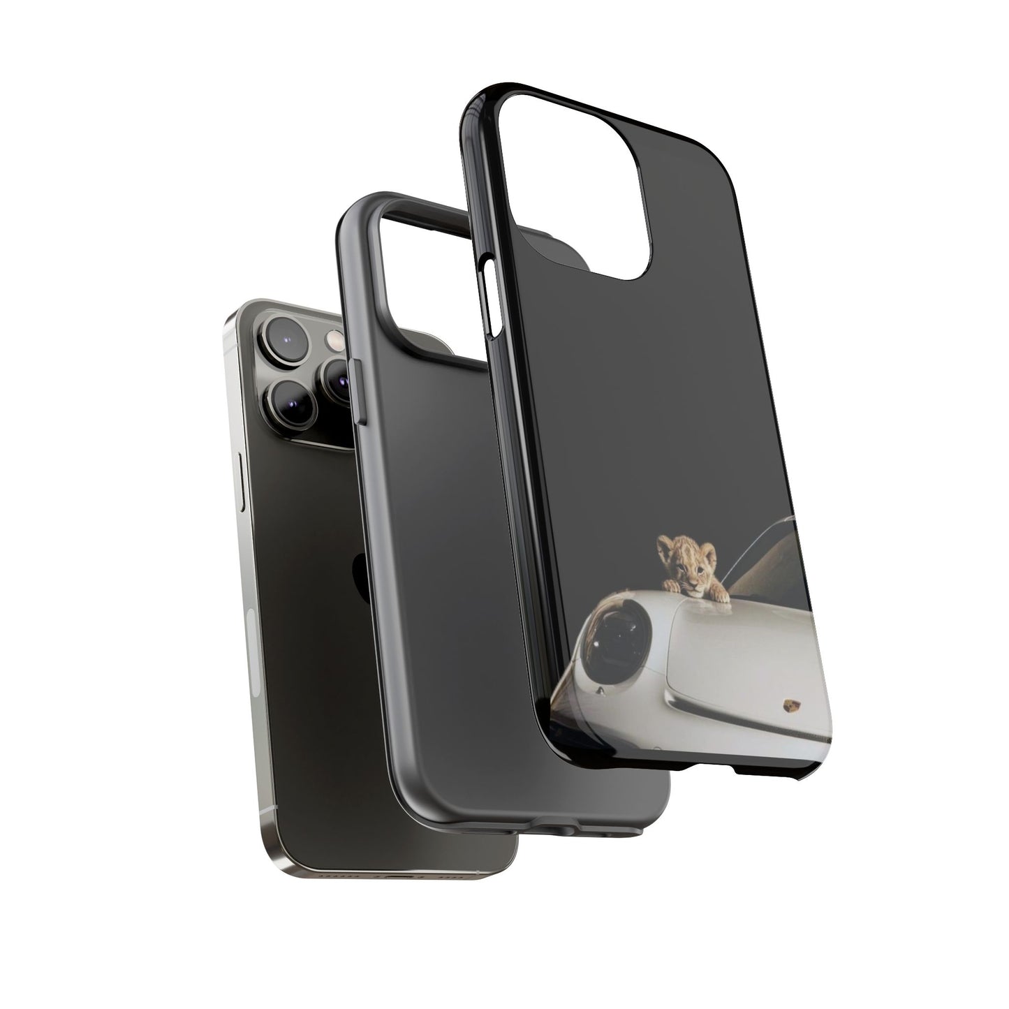 Wildlife-Inspired Phone Case with Lion Cub, Perfect Gift for Animal Lovers, Unique Phone Accessory for Car Enthusiasts, Stylish [...]