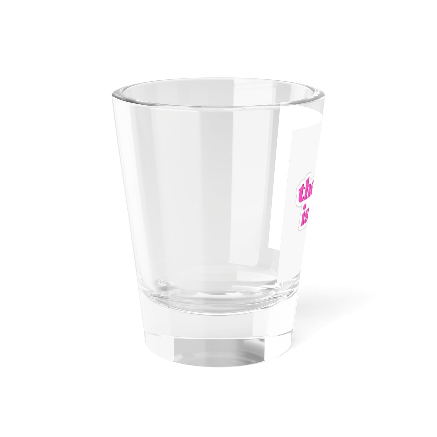 Fun Pink Shot Glass - 'The Bitch is Back' - Gifts for Friends, Party Supplies, Home Bar Decor, Birthday Celebrations, Bachelorette Party