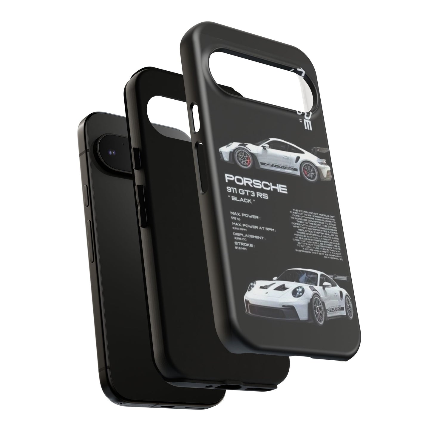 Porsche Phone Case, Tough Car Case, Automotive Gift, Racing Enthusiast Accessory, Stylish Smartphone Protection
