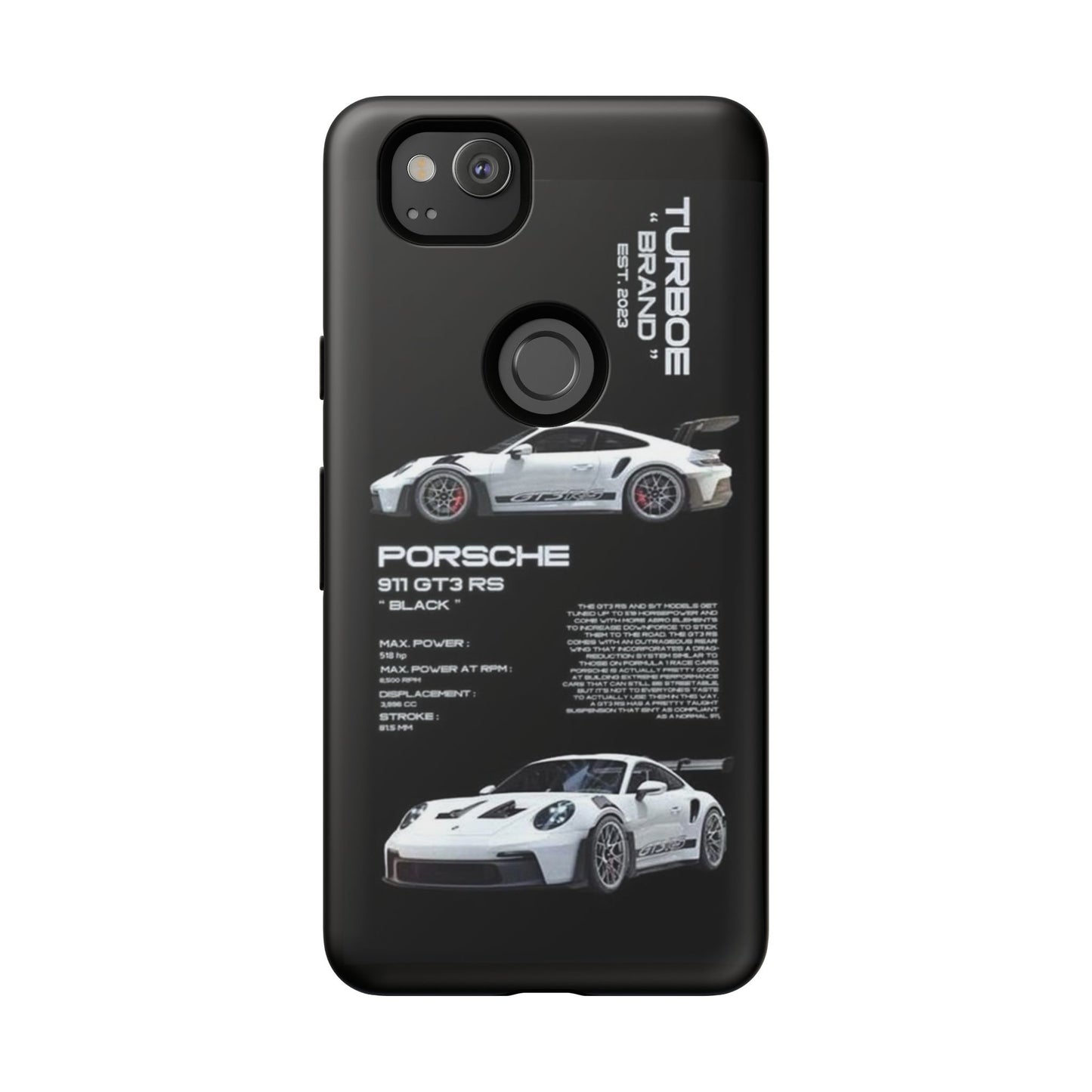 Porsche Phone Case, Tough Car Case, Automotive Gift, Racing Enthusiast Accessory, Stylish Smartphone Protection
