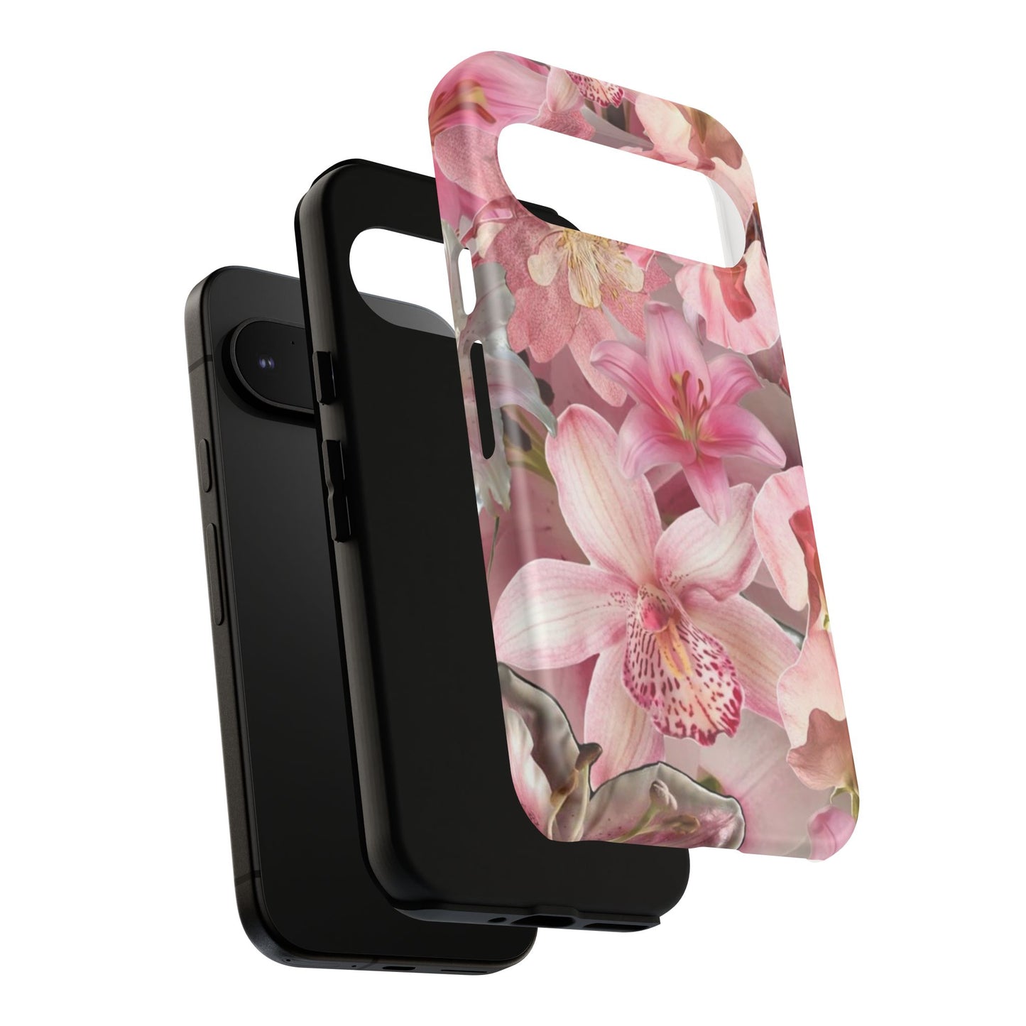Phone Case - Matte & Glossy Tough Case Lily Flowers