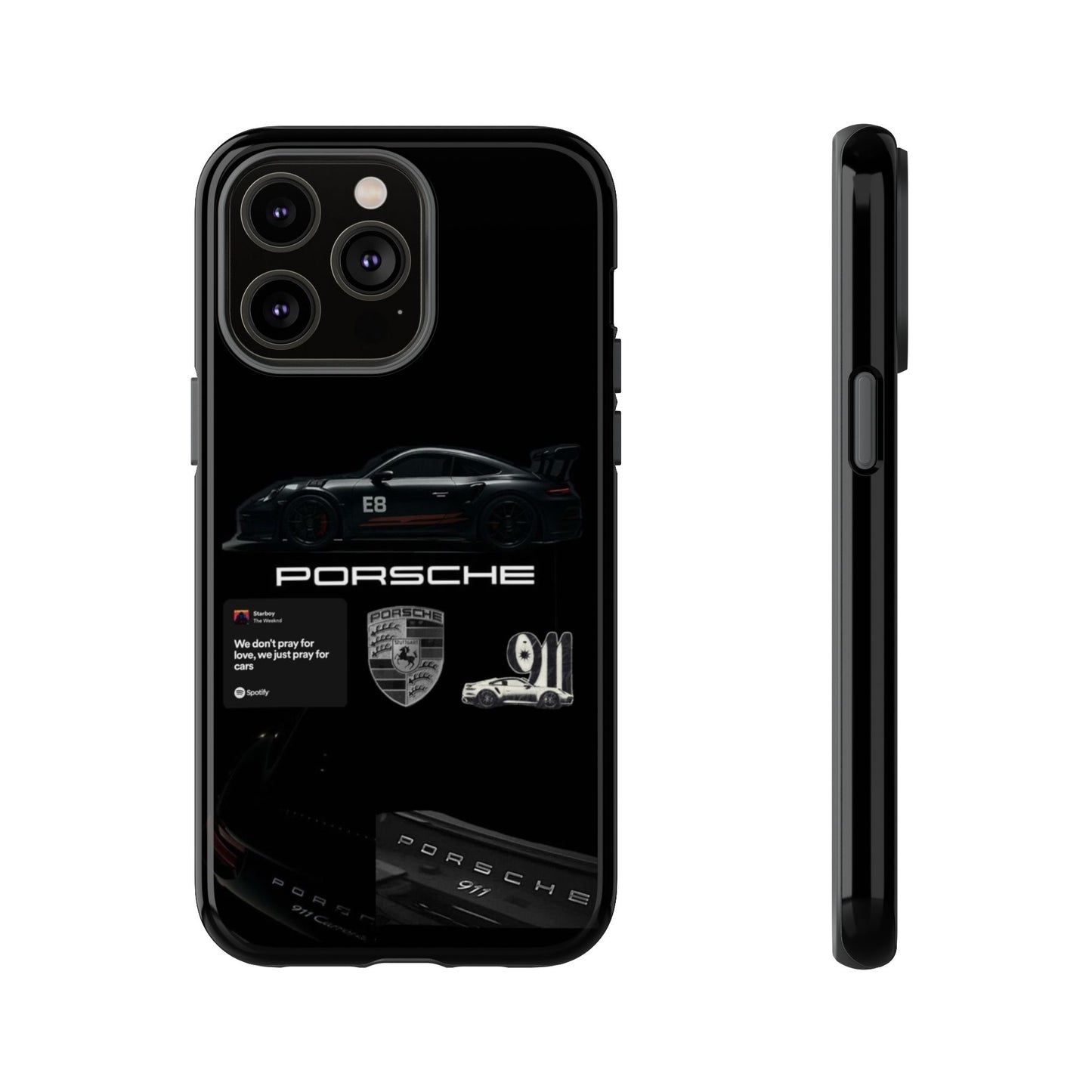 Porsche Phone Case, Tough Phone Cover, Stylish Car Accessories, Durable Smartphone Case, Gifts for Car Enthusiasts, Automotive Decor