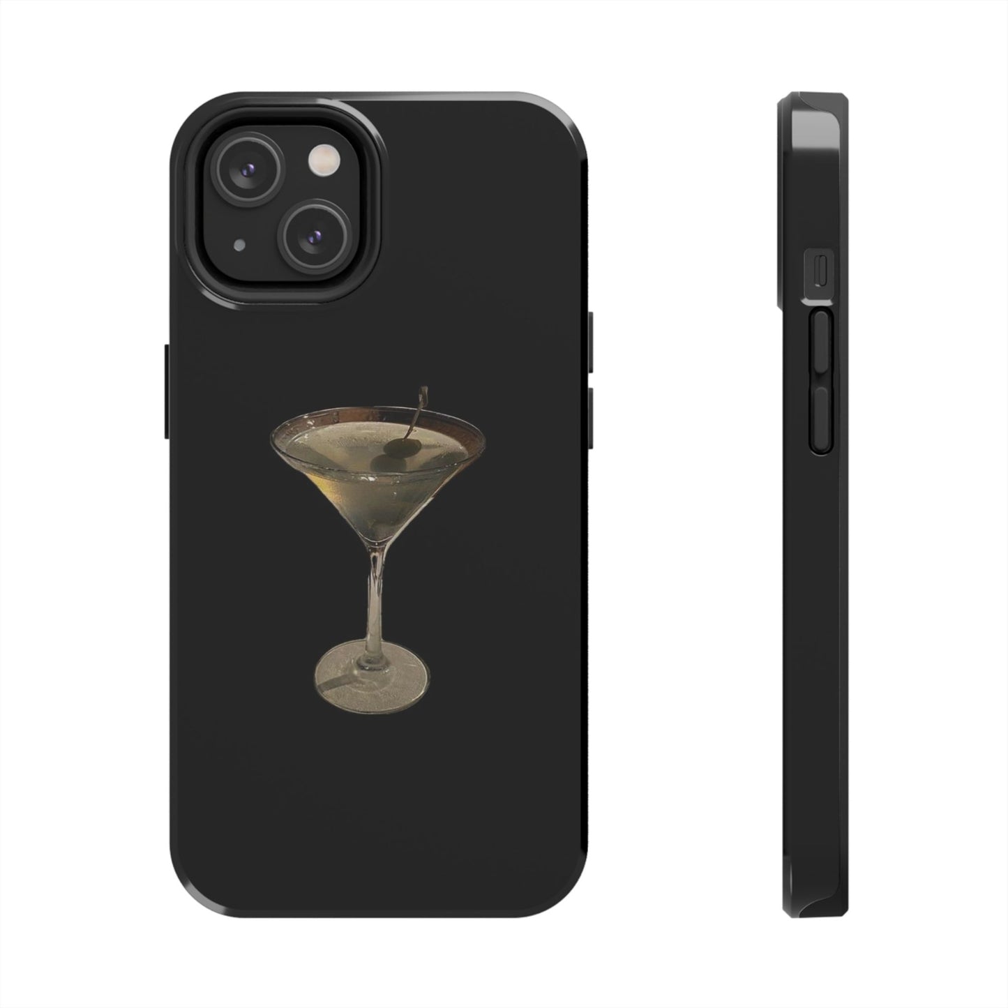 Stylish Martini Tough Phone Case - Perfect for Cocktail Lovers