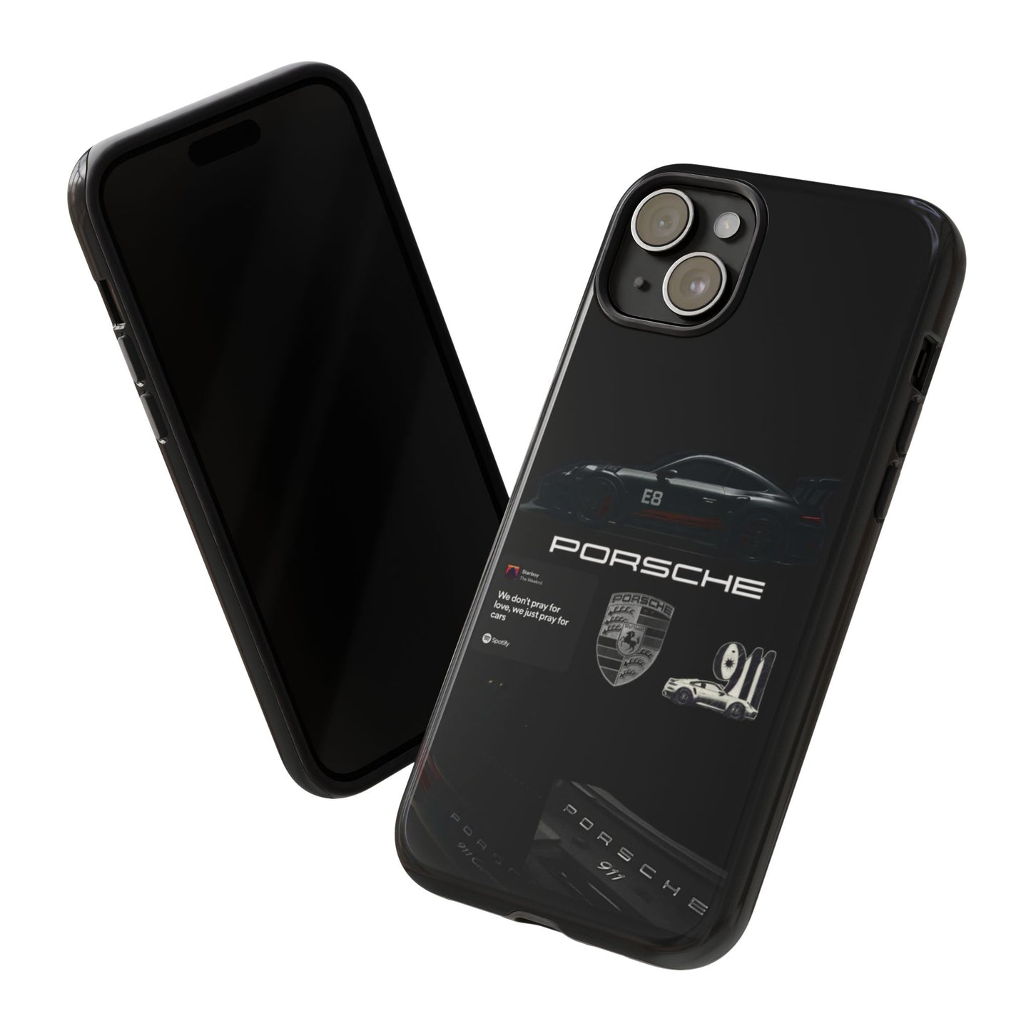 Porsche Phone Case, Tough Phone Cover, Stylish Car Accessories, Durable Smartphone Case, Gifts for Car Enthusiasts, Automotive Decor