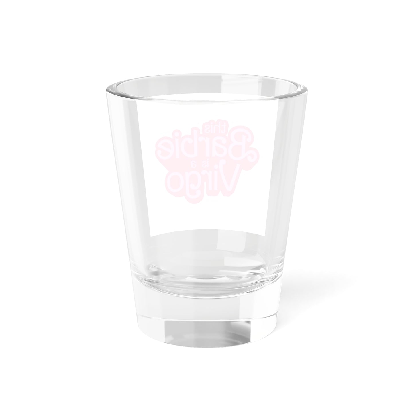 Virgo Barbie Shot Glass, Fun Party Favor, Zodiac Collectible, Birthday Gift, Astrology Glass, Cute Drinkware