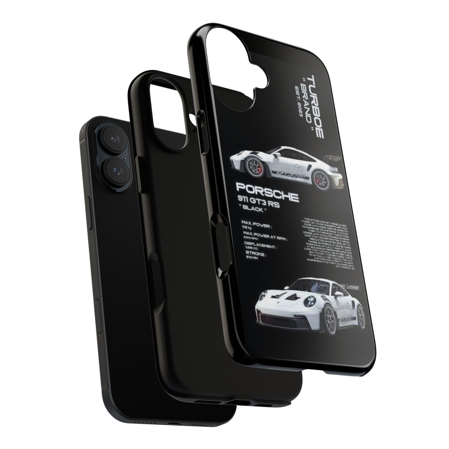 Porsche Phone Case, Tough Car Case, Automotive Gift, Racing Enthusiast Accessory, Stylish Smartphone Protection