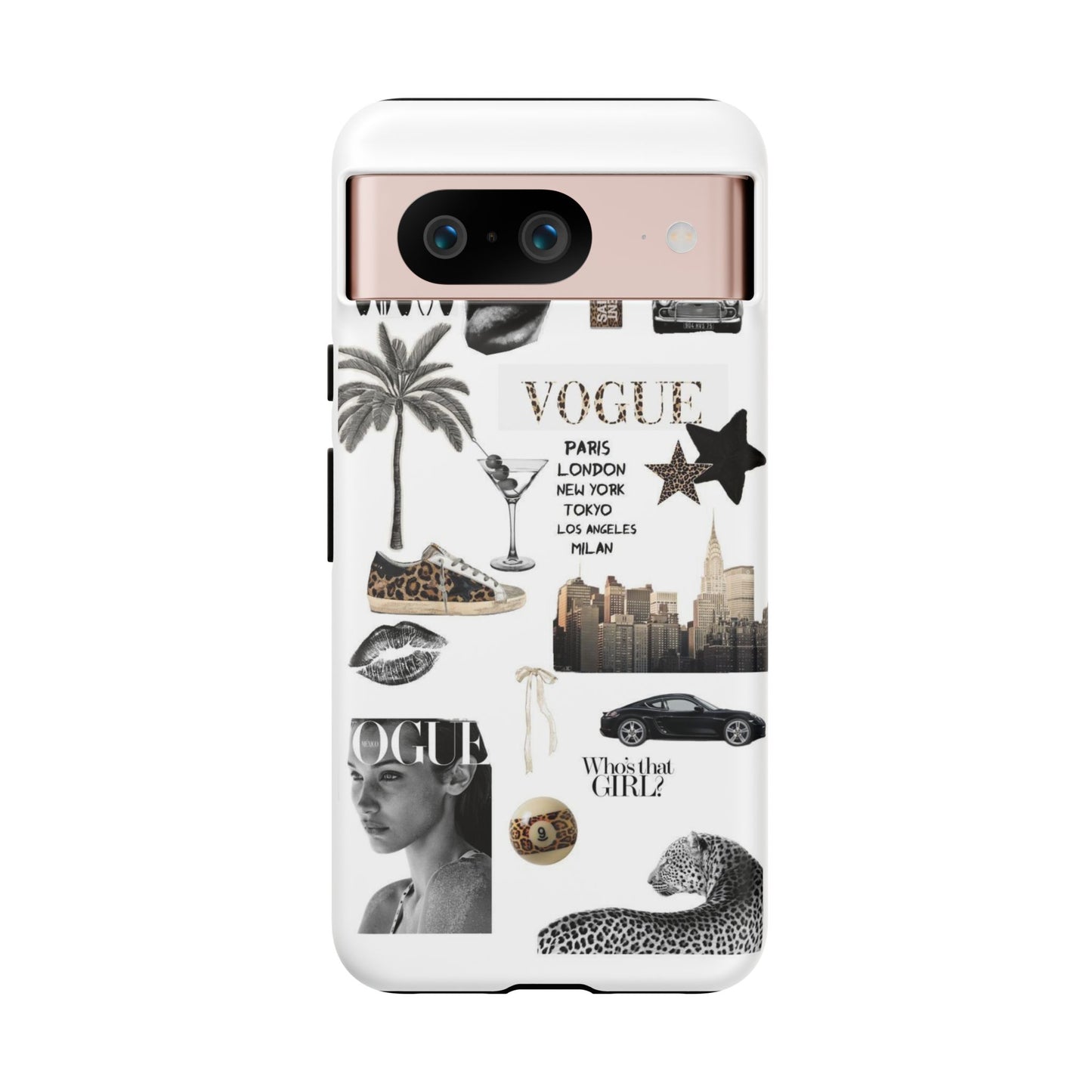 Chic Phone Case - Vogue-Inspired Tough Case for Fashion Lovers, Stylish Accessories, Unique Gift for Her, Trendy Mobile Cover, [...]