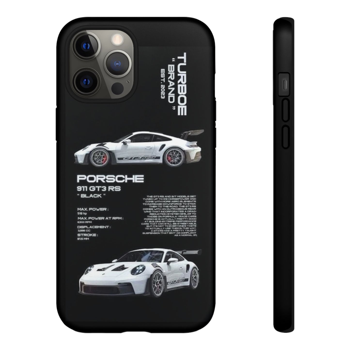 Porsche Phone Case, Tough Car Case, Automotive Gift, Racing Enthusiast Accessory, Stylish Smartphone Protection