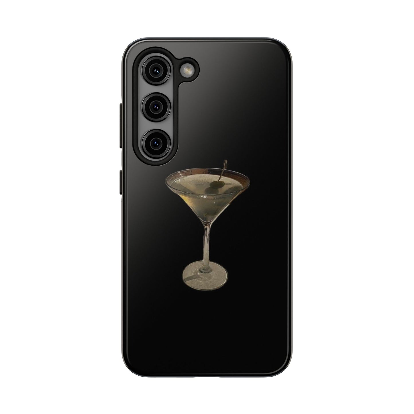 Stylish Martini Tough Phone Case - Perfect for Cocktail Lovers