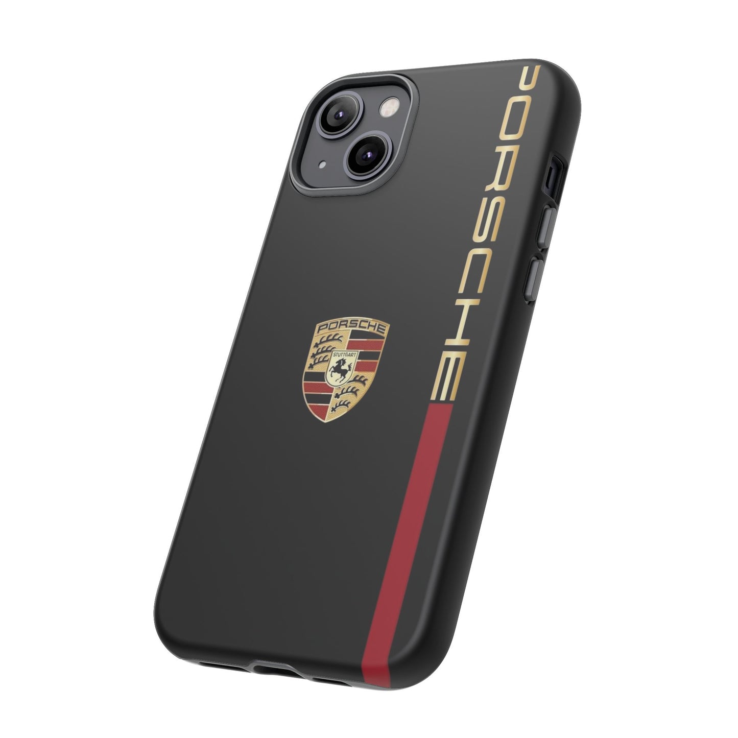 Porsche Tough Phone Case, Durable Car Lover Accessory, Protective Cover, Gift for Auto Enthusiasts, Racing Themed Phone Accessory