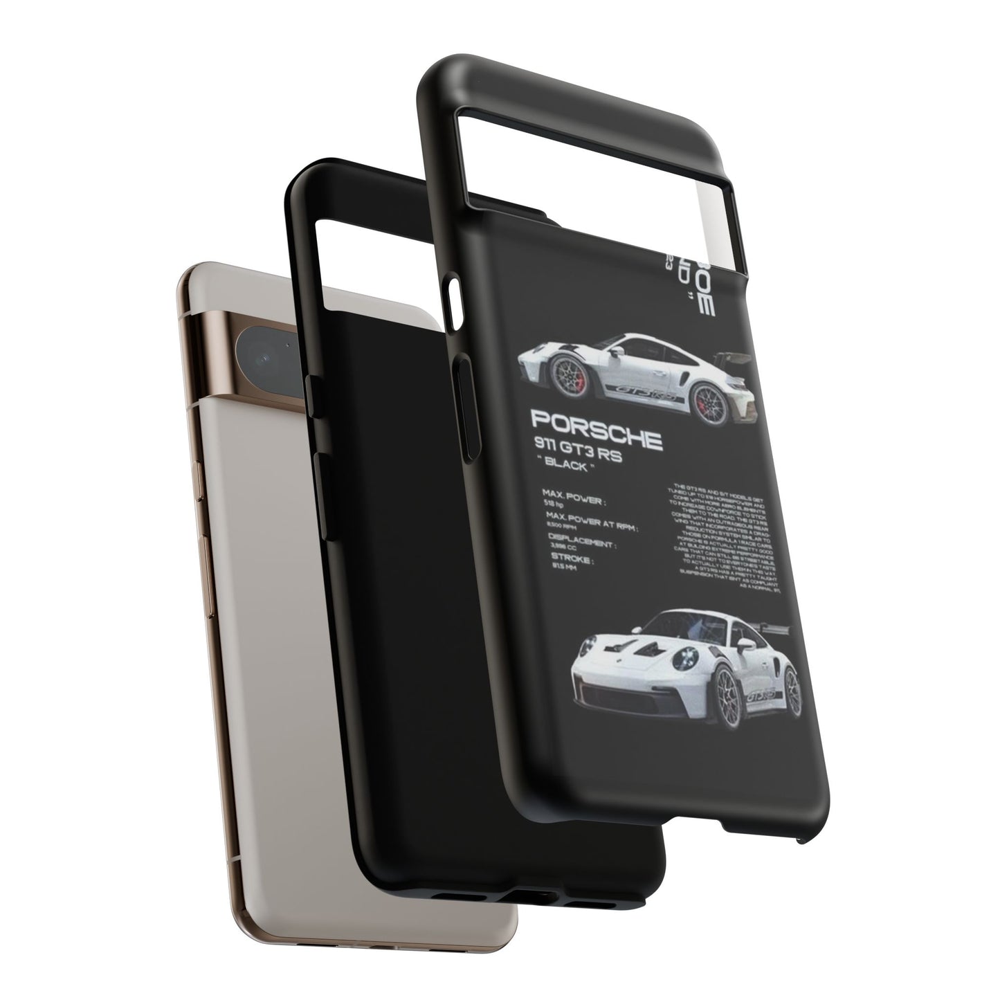 Porsche Phone Case, Tough Car Case, Automotive Gift, Racing Enthusiast Accessory, Stylish Smartphone Protection
