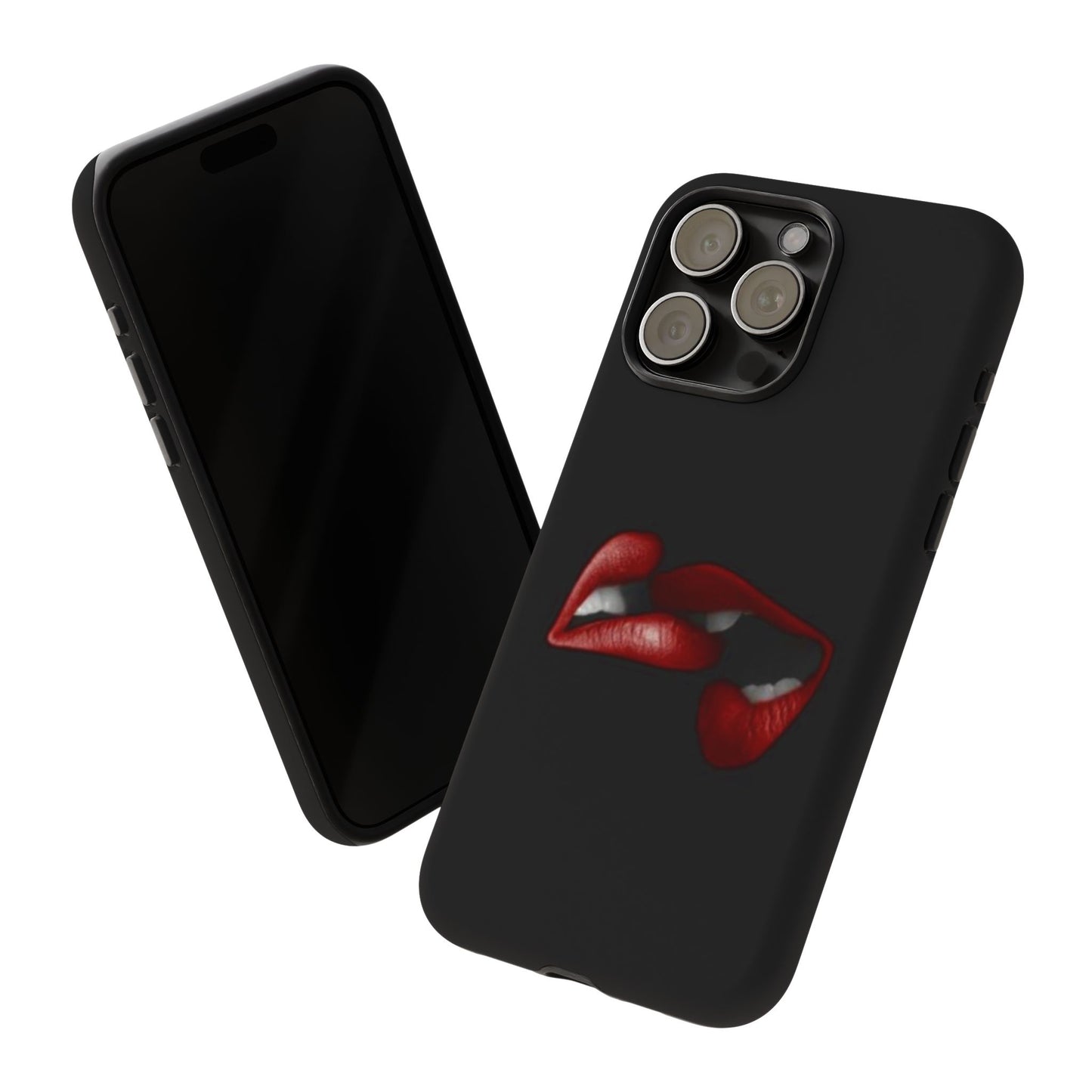 Bold Lip Phone Case - Tough Cases, Unique Gift, Trendy Accessory, Statement Item, Everyday Use