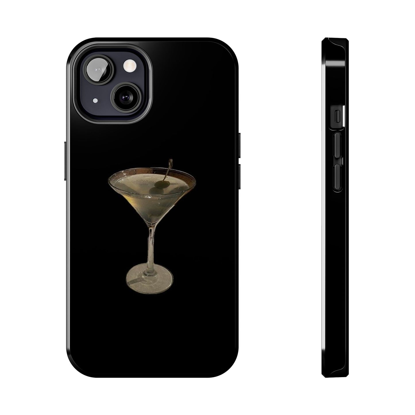 Stylish Martini Tough Phone Case - Perfect for Cocktail Lovers