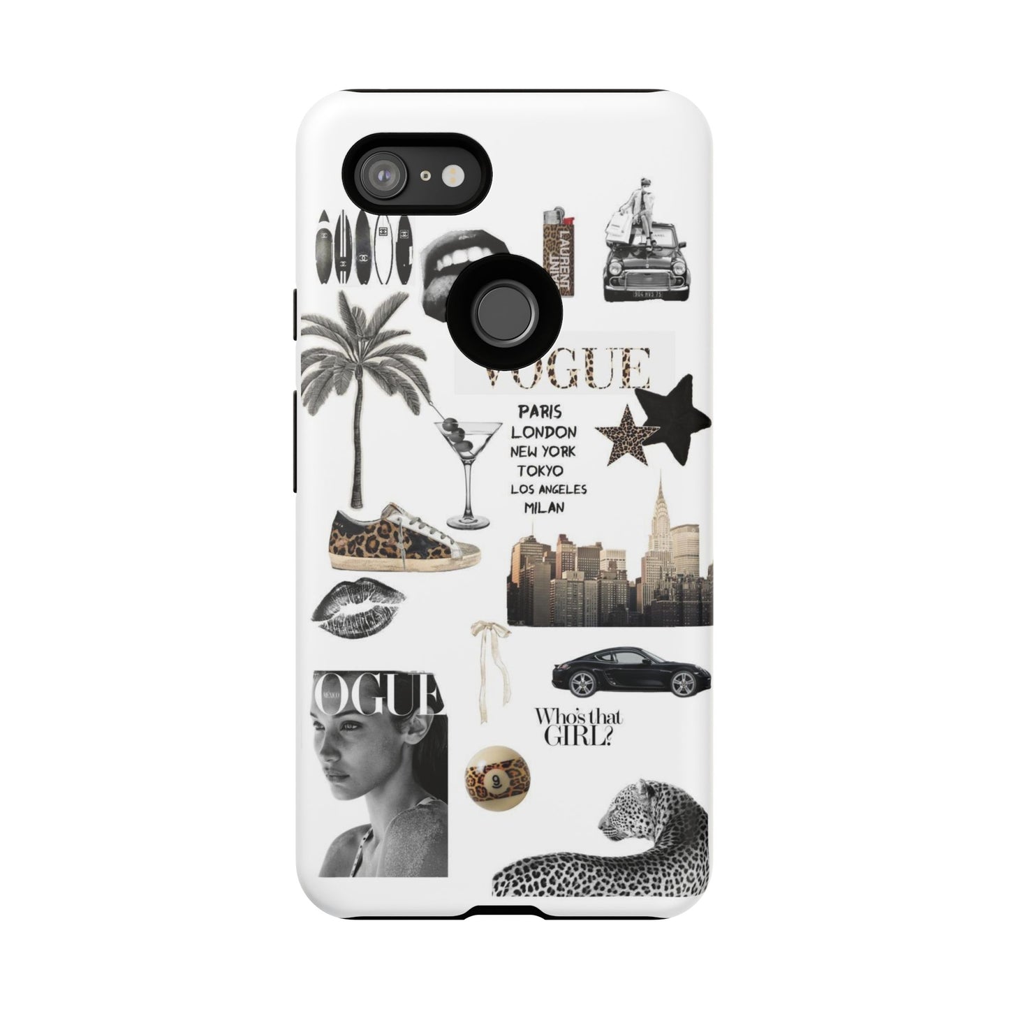 Chic Phone Case - Vogue-Inspired Tough Case for Fashion Lovers, Stylish Accessories, Unique Gift for Her, Trendy Mobile Cover, [...]